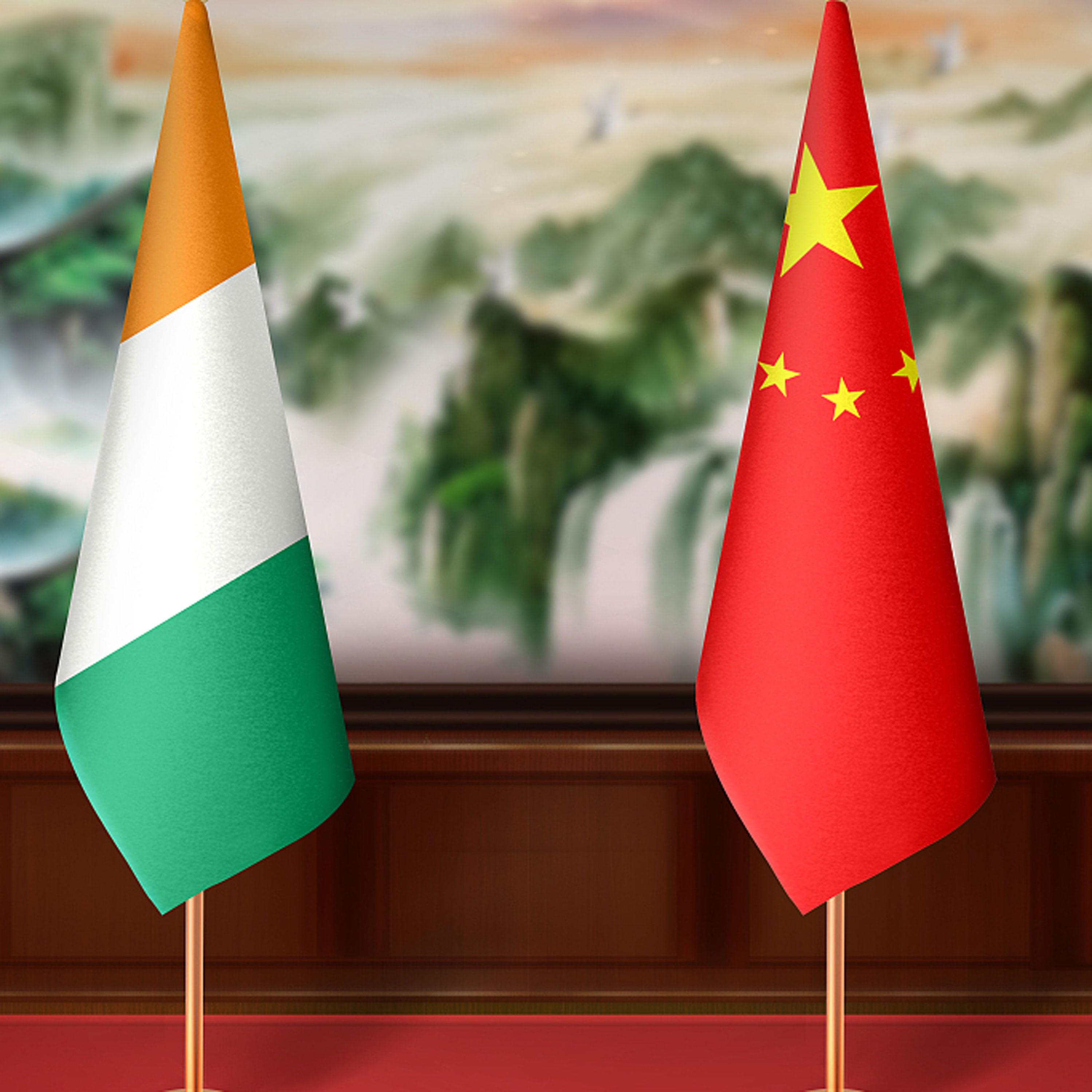 Chinese FM meets with Cote d'Ivoire president