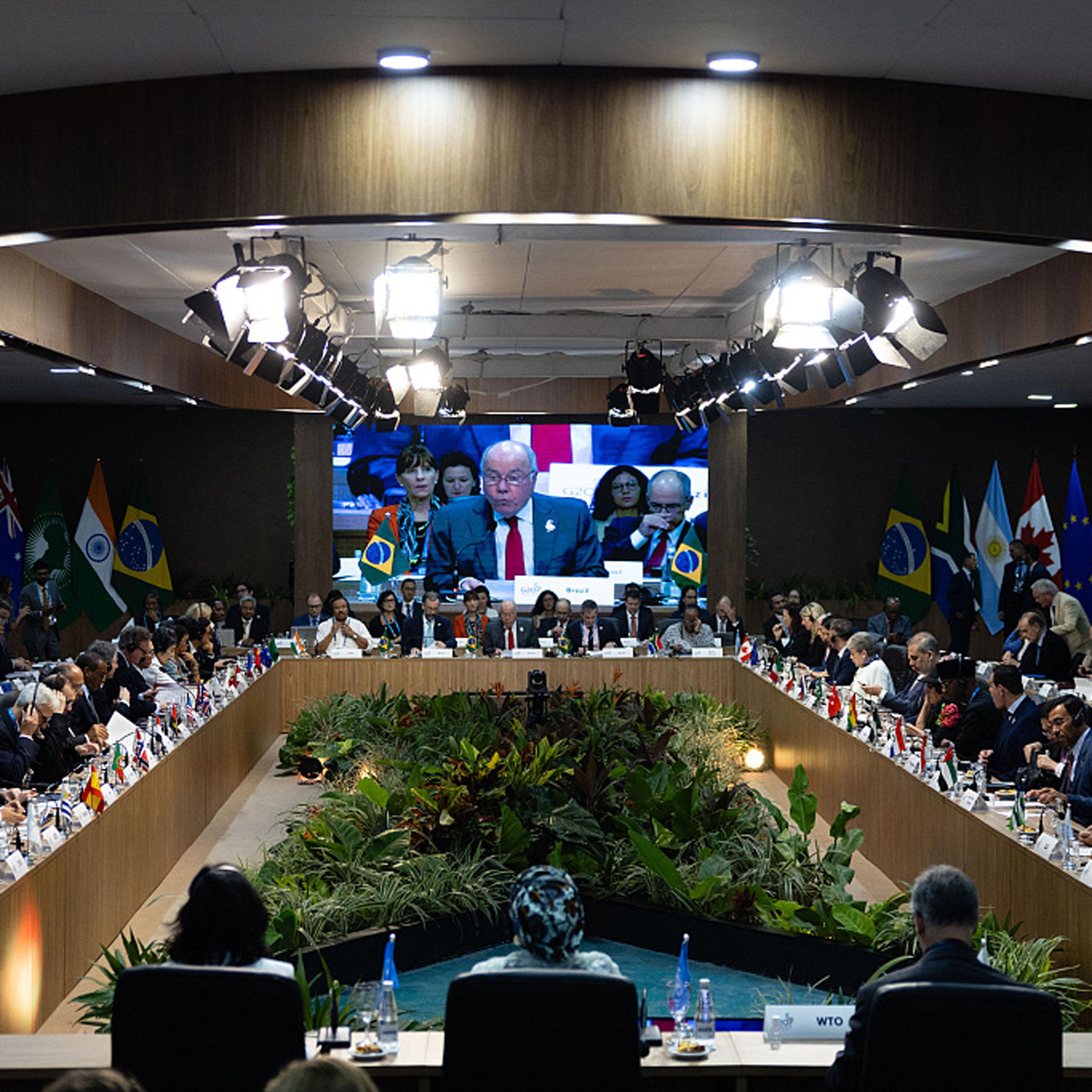 Foreign ministers close G20 talks in Brazil