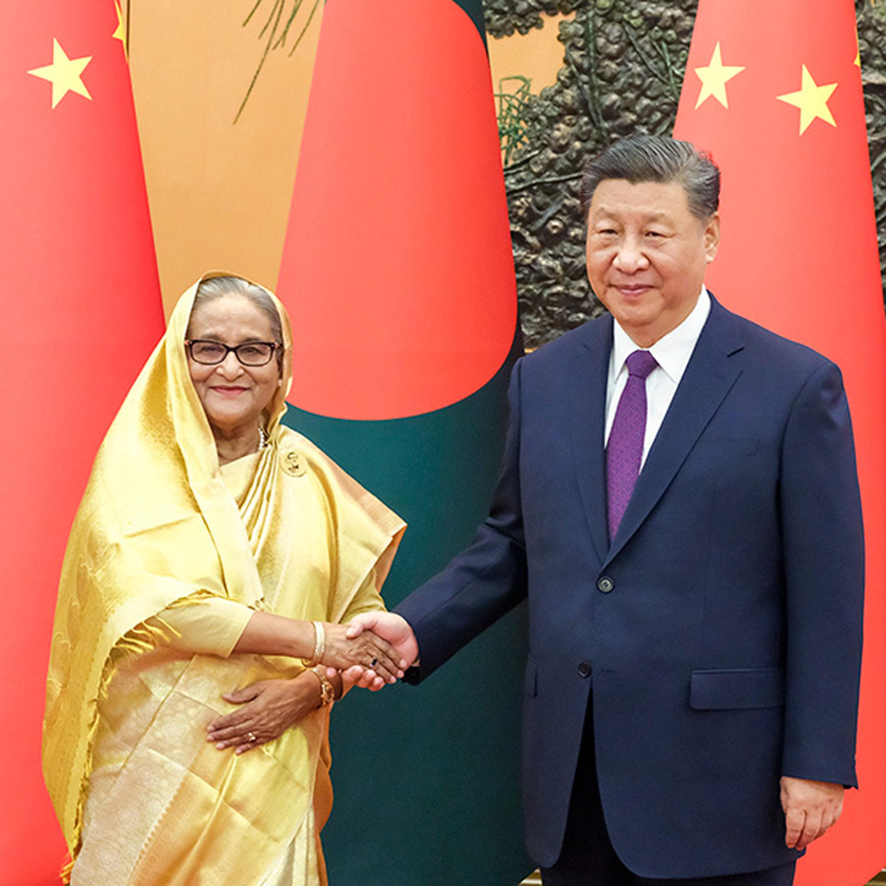China, Bangladesh decide to elevate relations