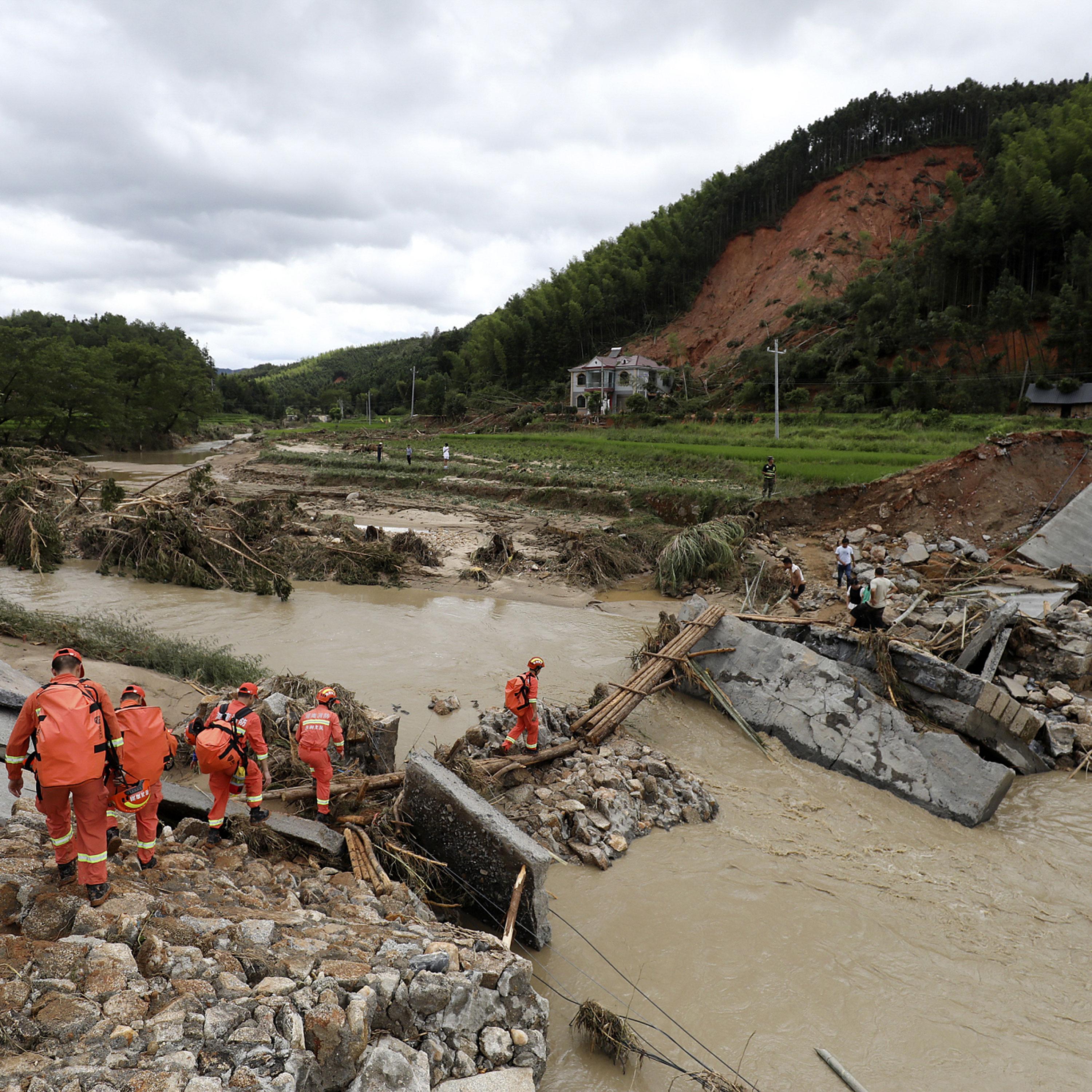 Over a million affected by heavy rain in Hunan