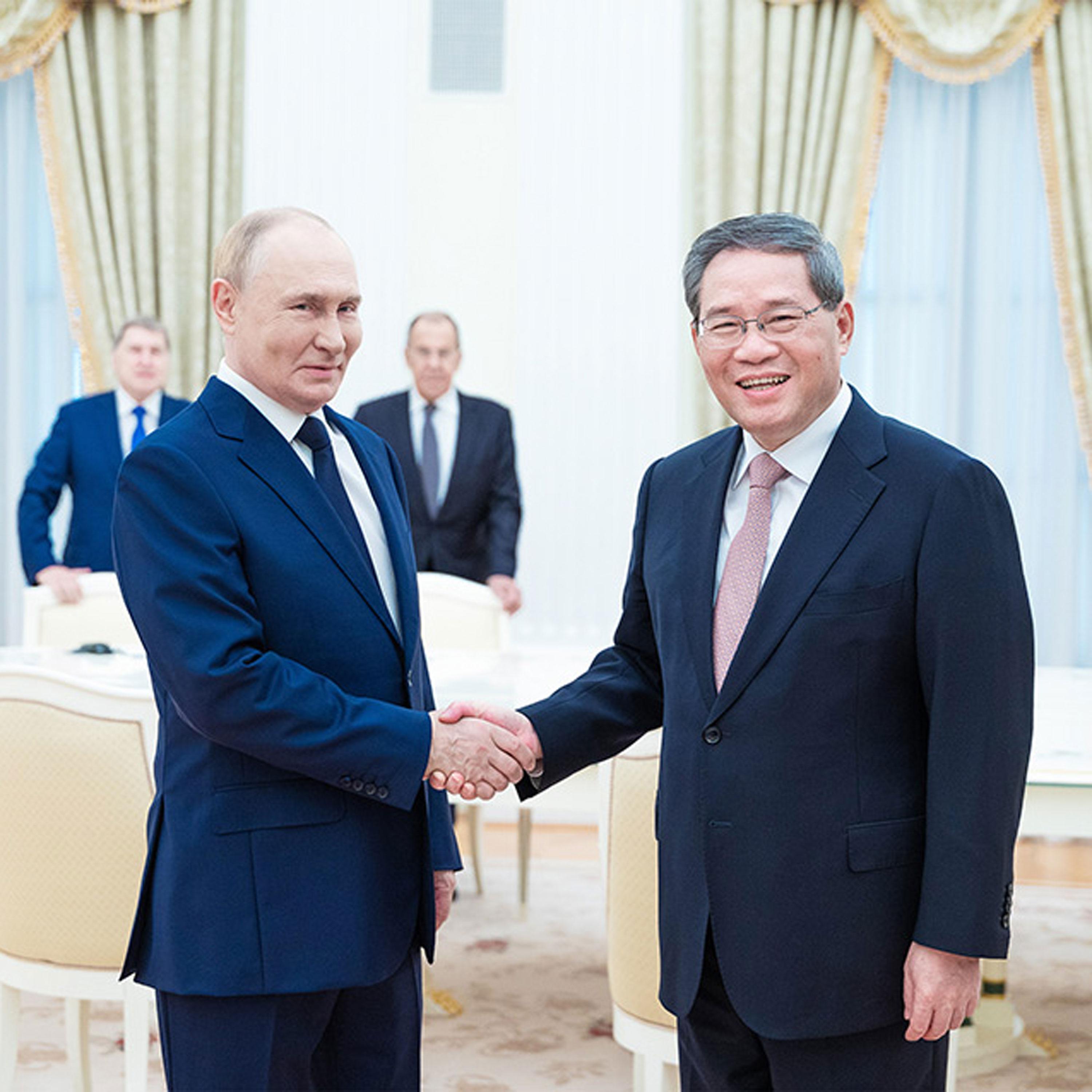 Premier says China ready to join Russia for cooperation in emerging areas