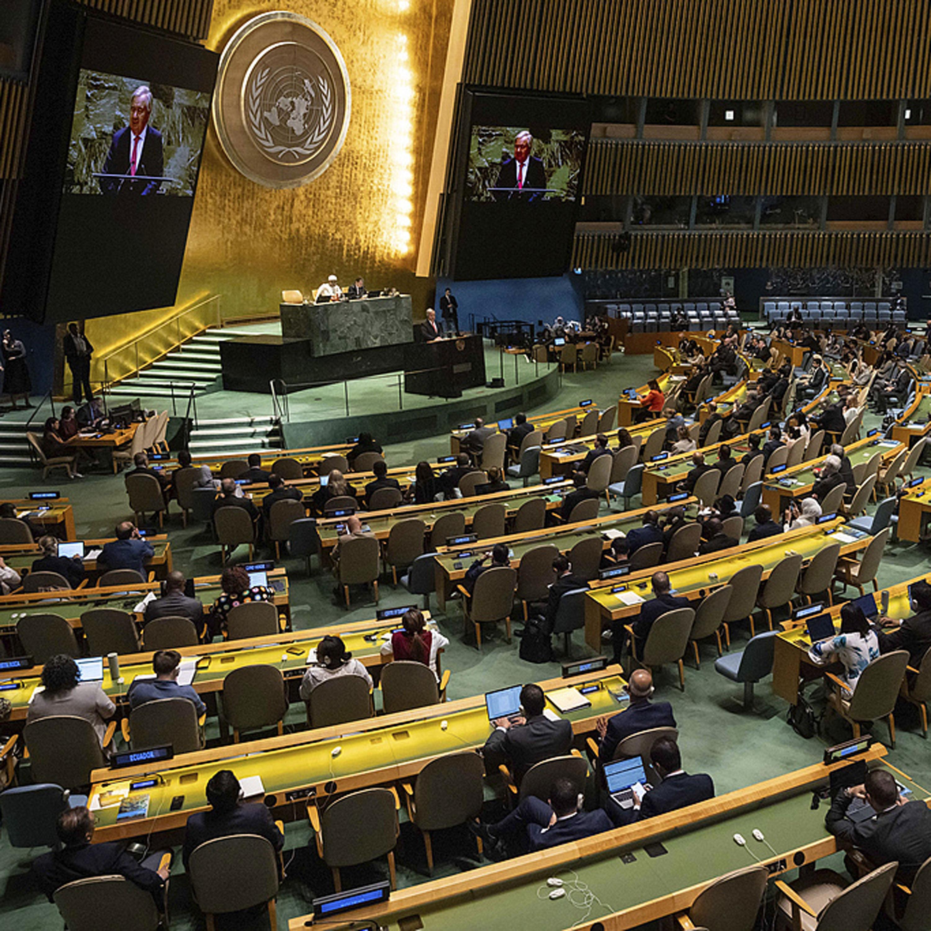 General Assembly president calls for addressing major challenges