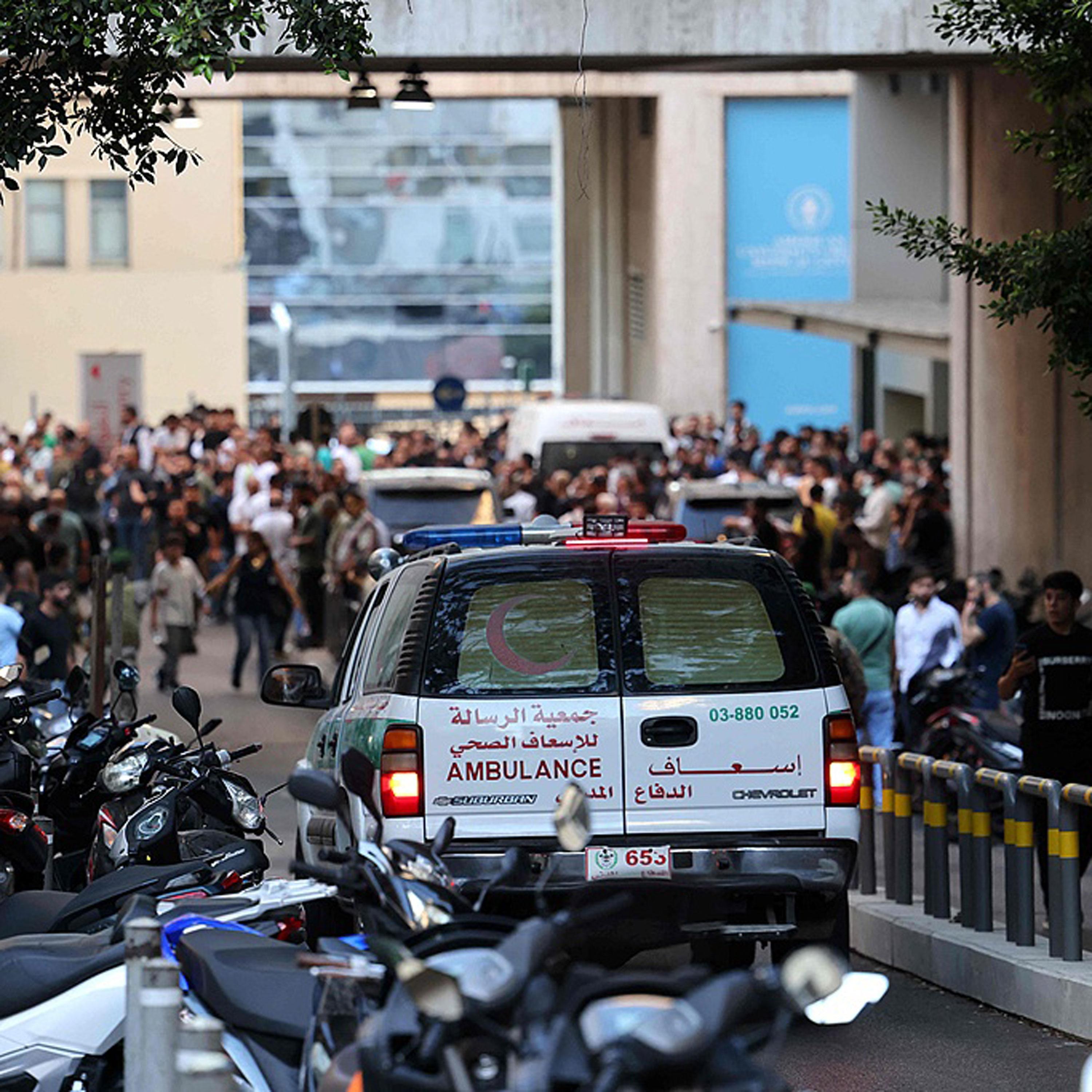 Pager explosions kill at least nine people in Lebanon
