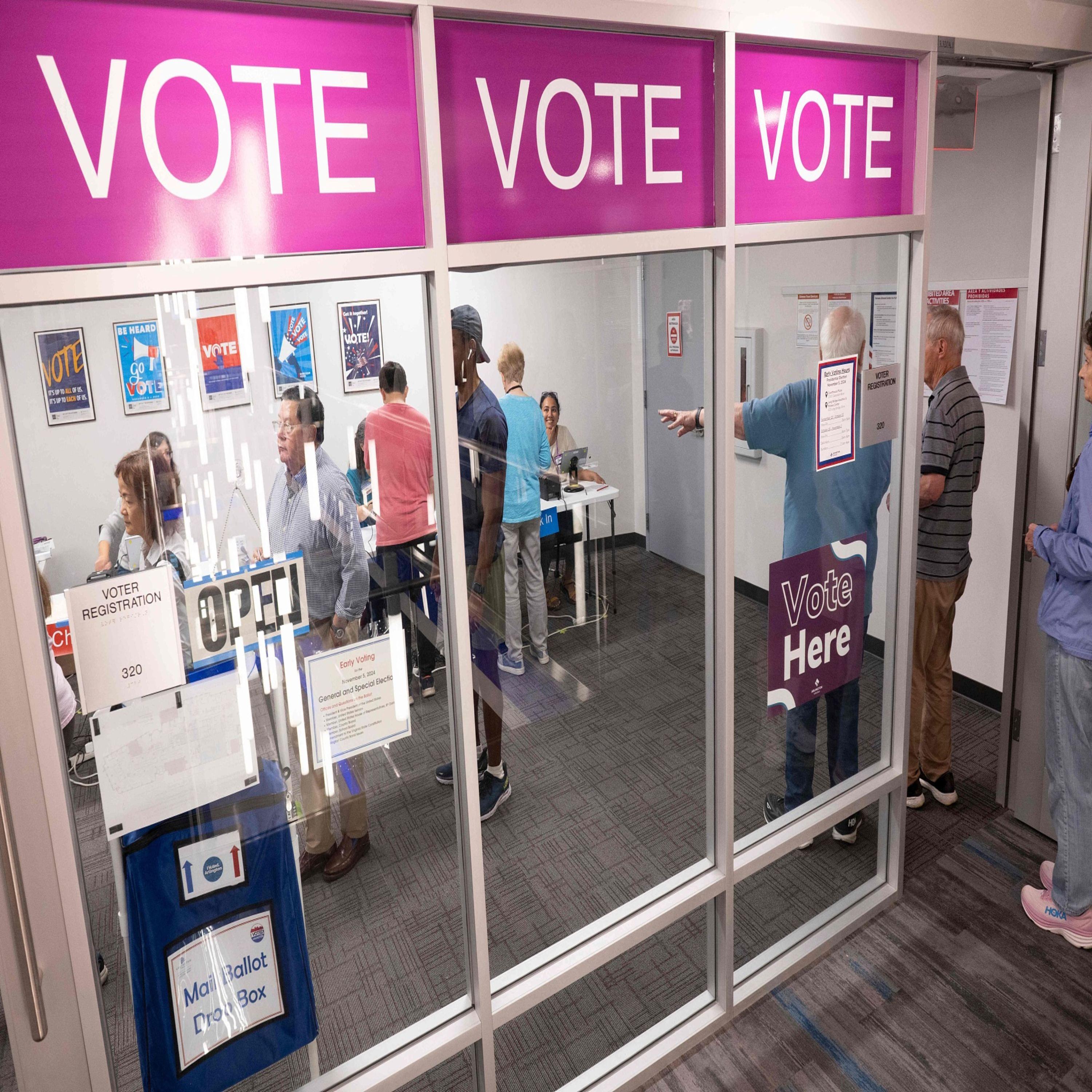 Early in-person voting for 2024 U.S. presidential election begins in three states