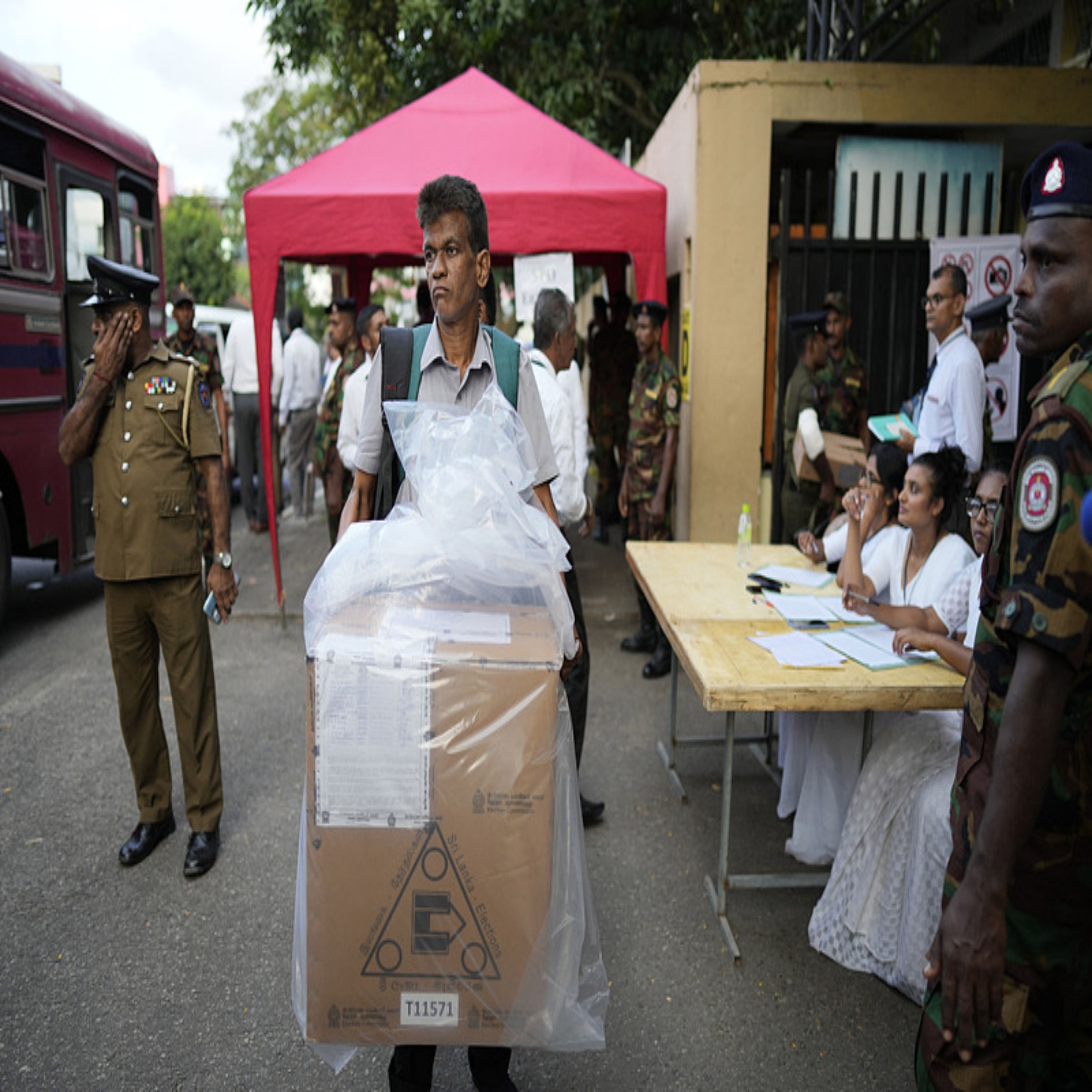 Sri Lanka's presidential election enters second round of counting