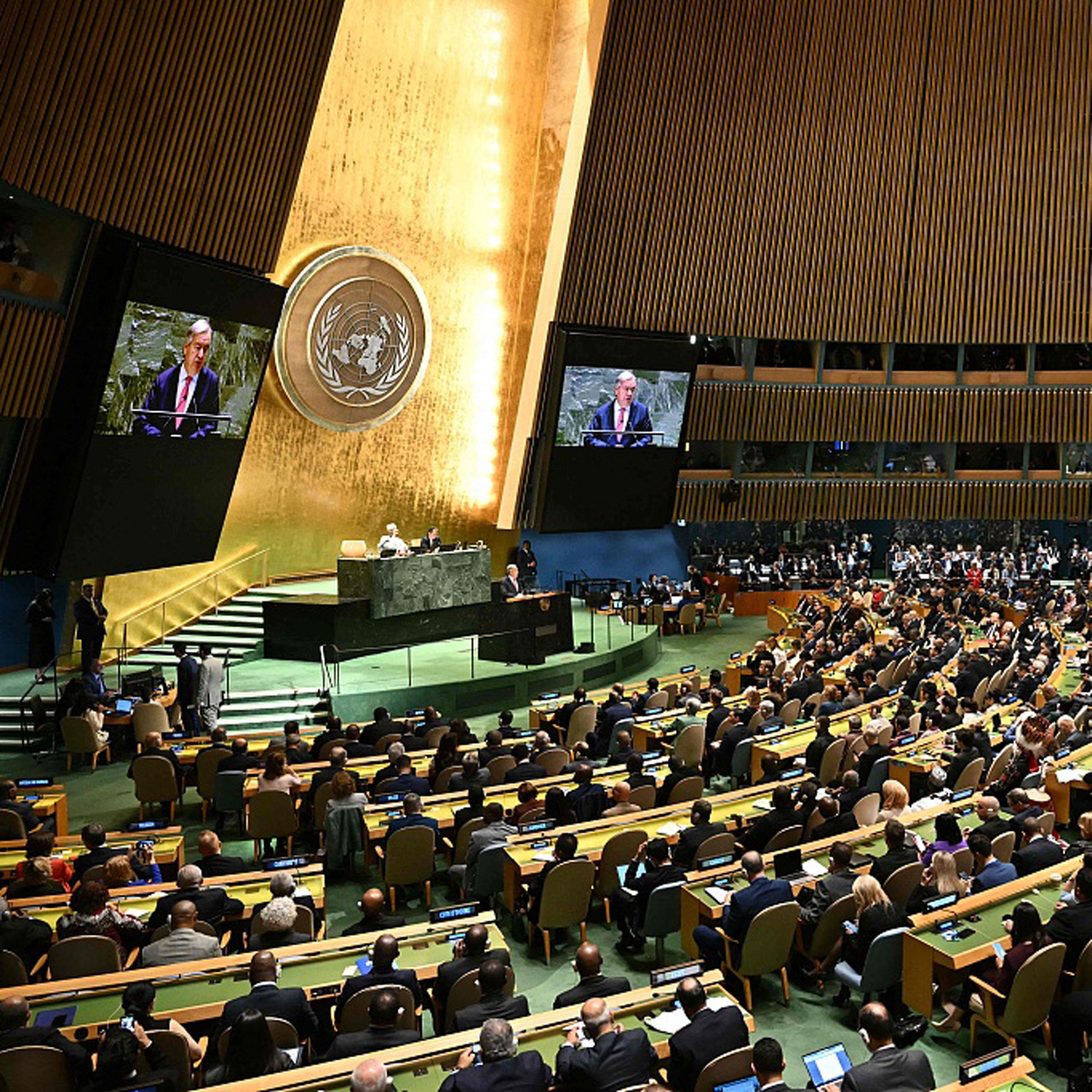 Leaders at UNGA concerned with Middle East violence