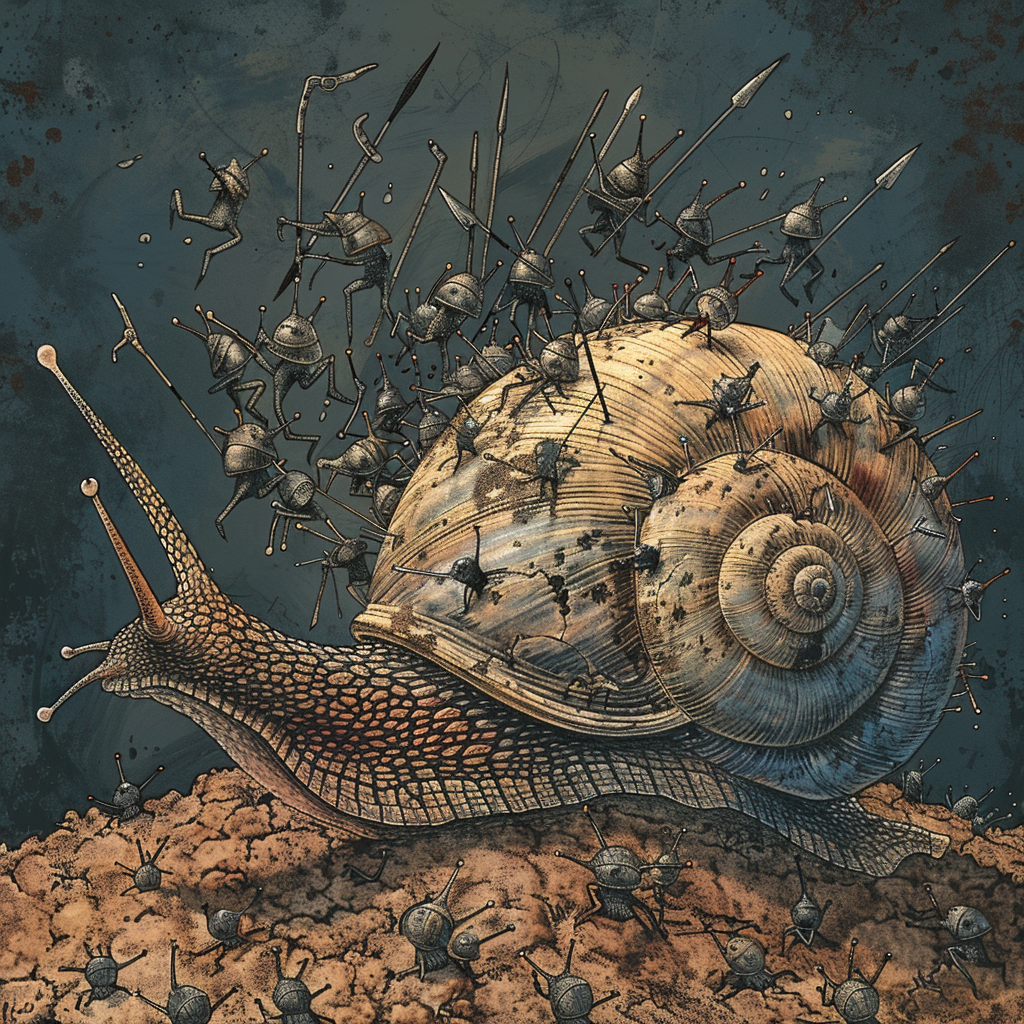 Guerra en los cuernos de un caracol episode artwork