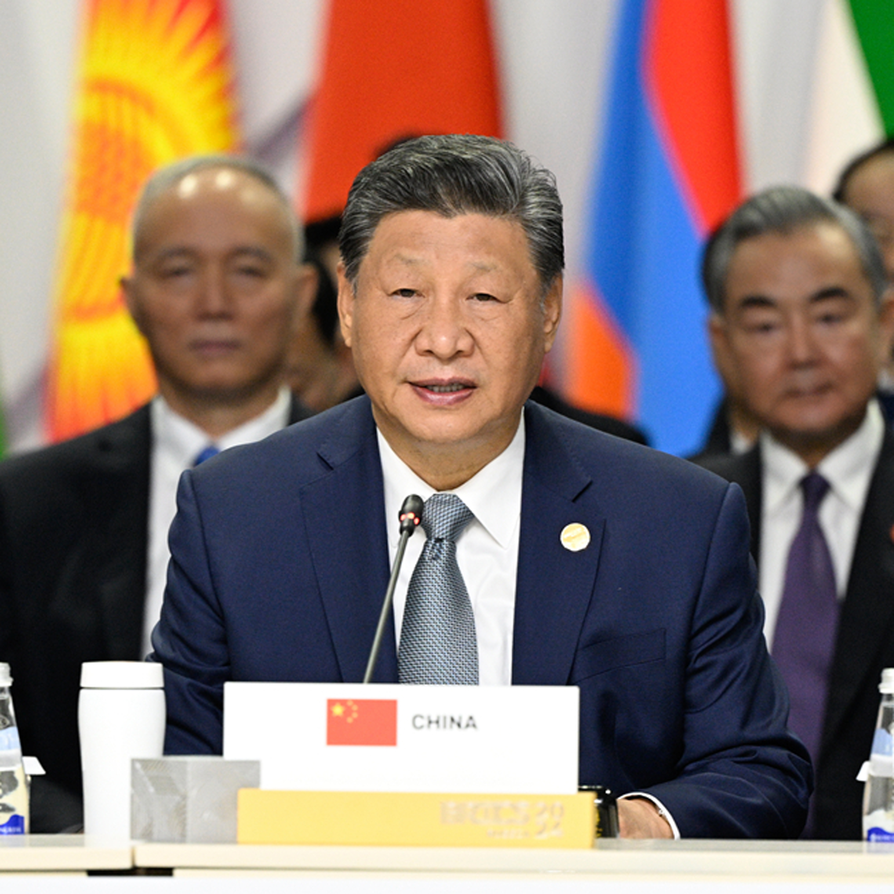 President Xi urges "BRICS Plus" members to uphold peace, achieve common security