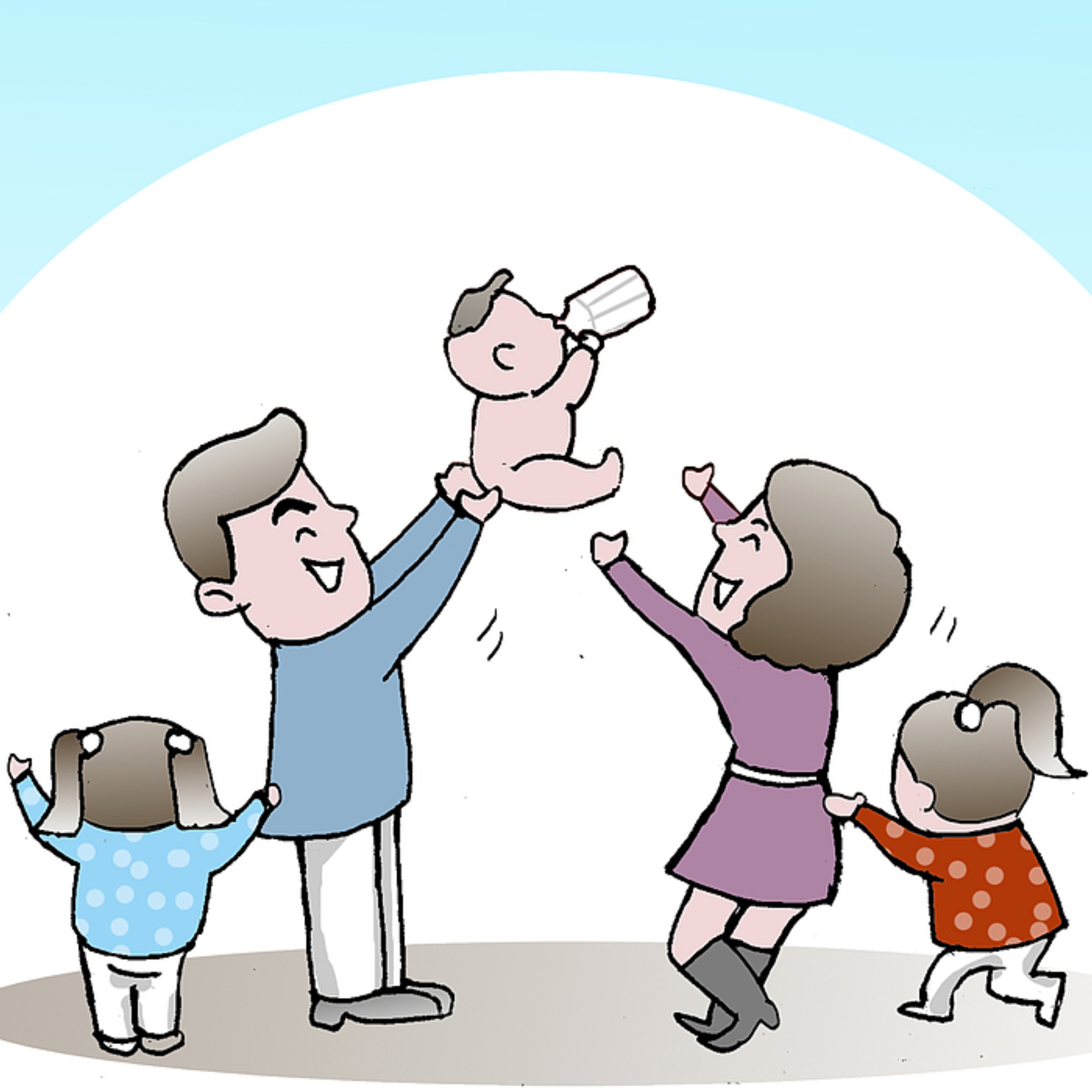 cover of episode China's childbirth friendly society. New policy introduced.