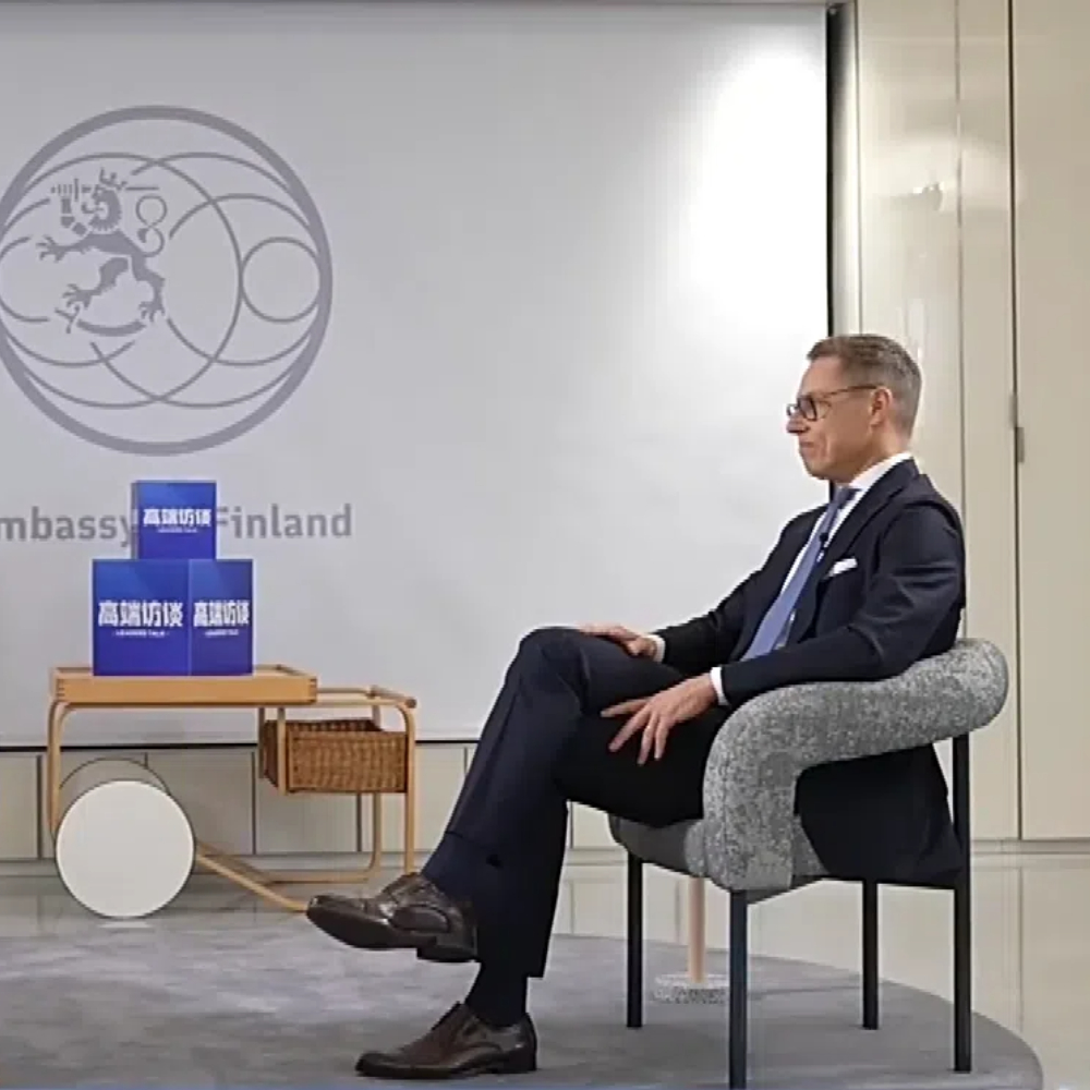 Unity in a Divided World: Finnish President on Cooperation with China and Multilateral Goals