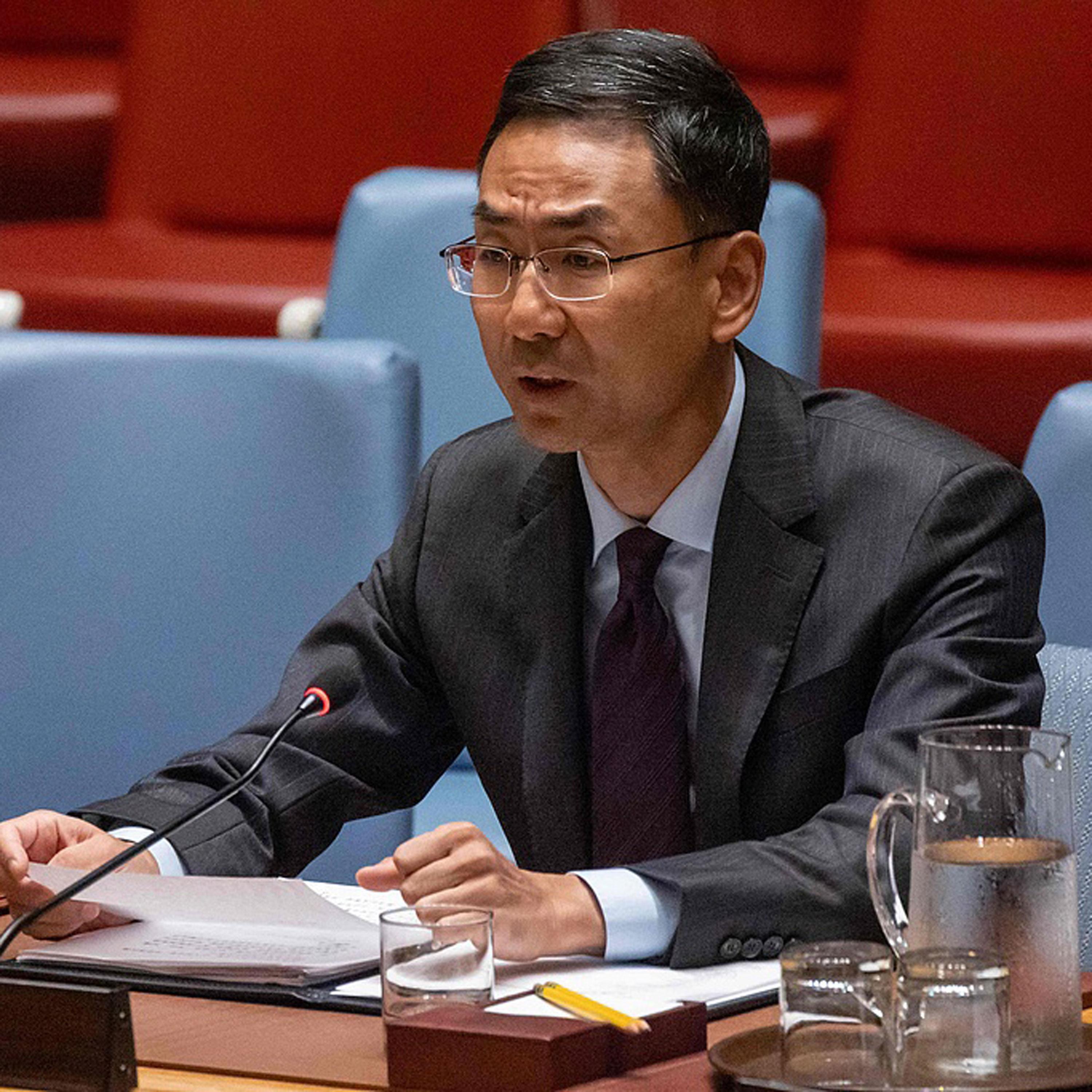 Chinese envoy calls for restraint to resolve Ukraine crisis