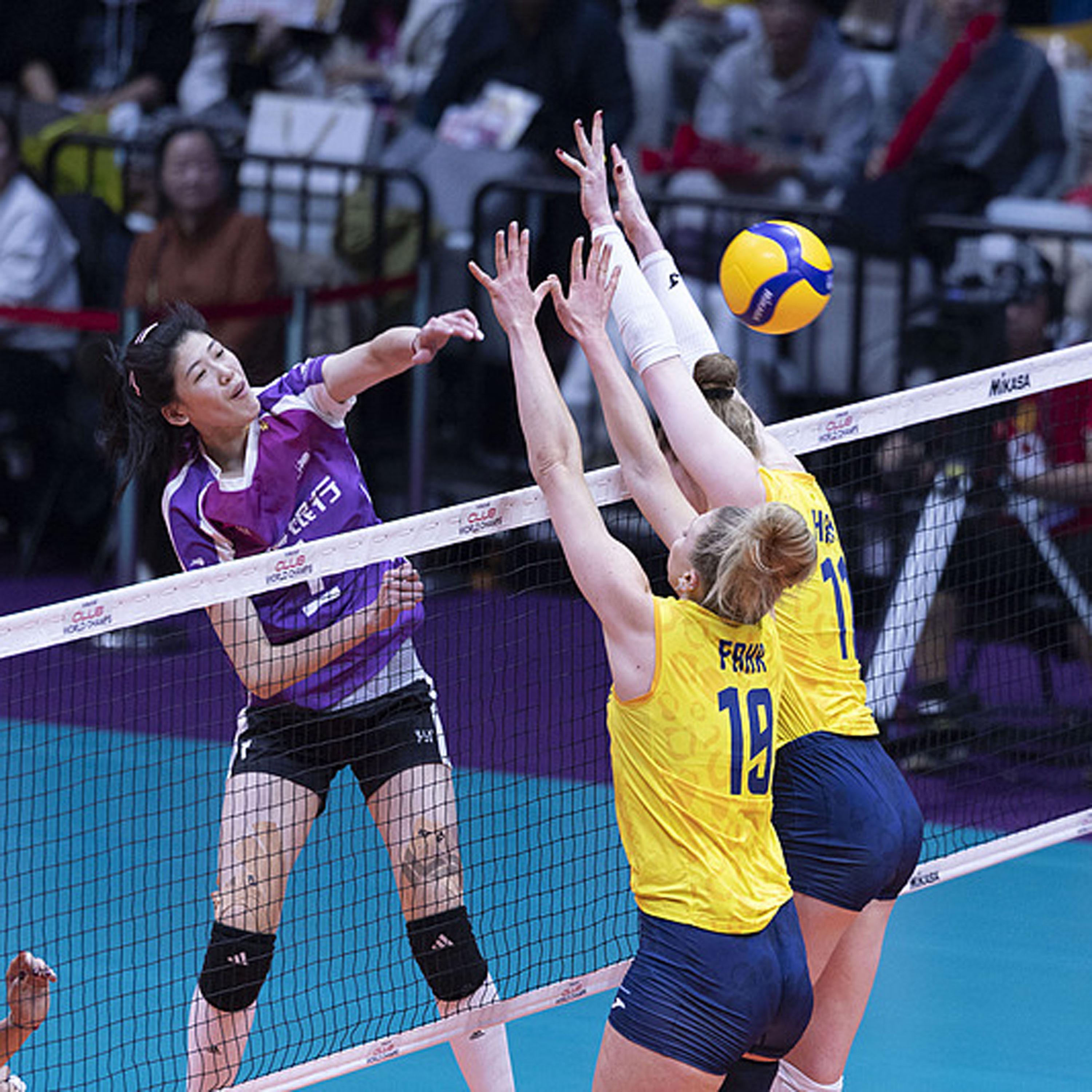 Tianjin finishes runner-up at FIVB Women's Club World C'ship