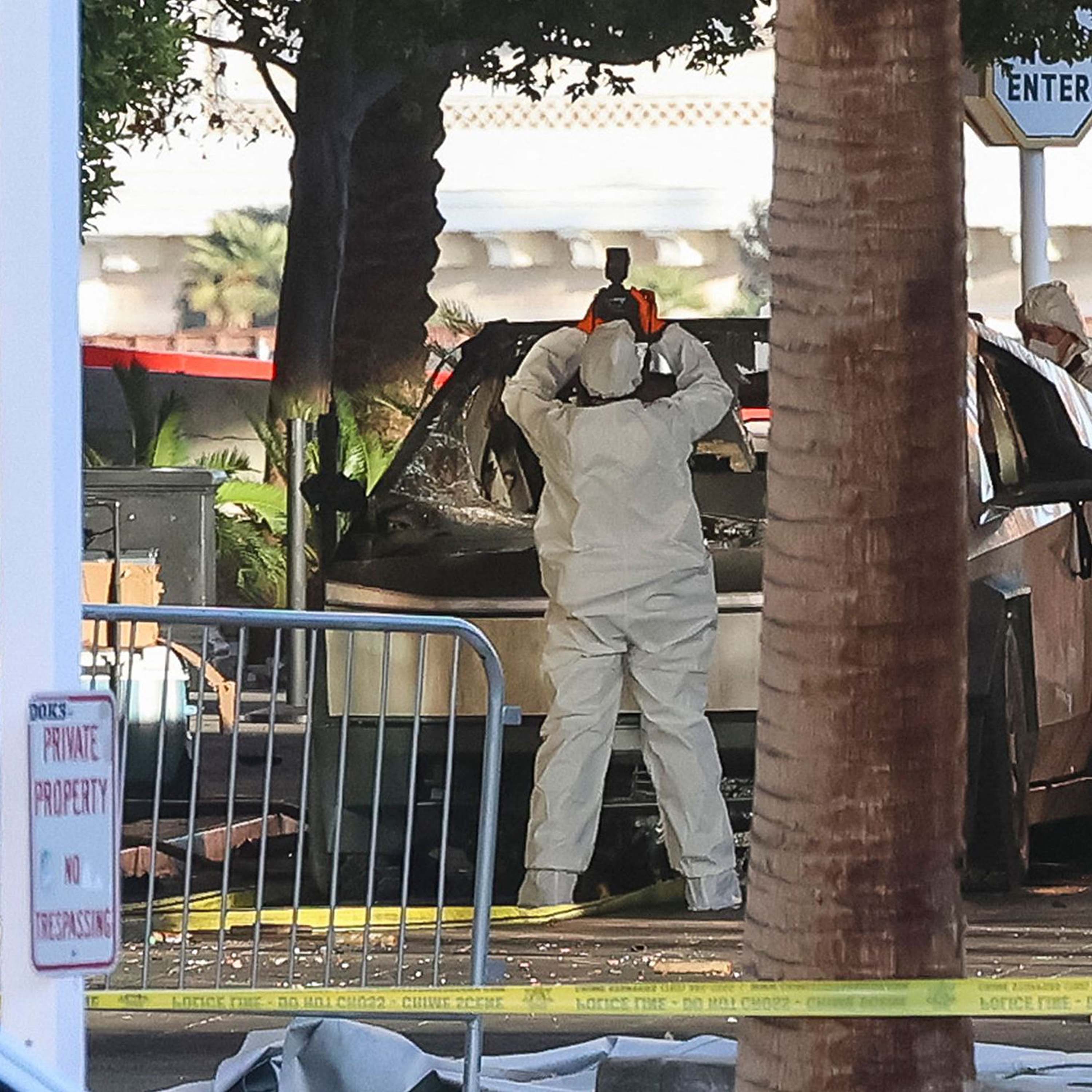 One killed after Tesla Cybertruck explodes at Trump Las Vegas hotel