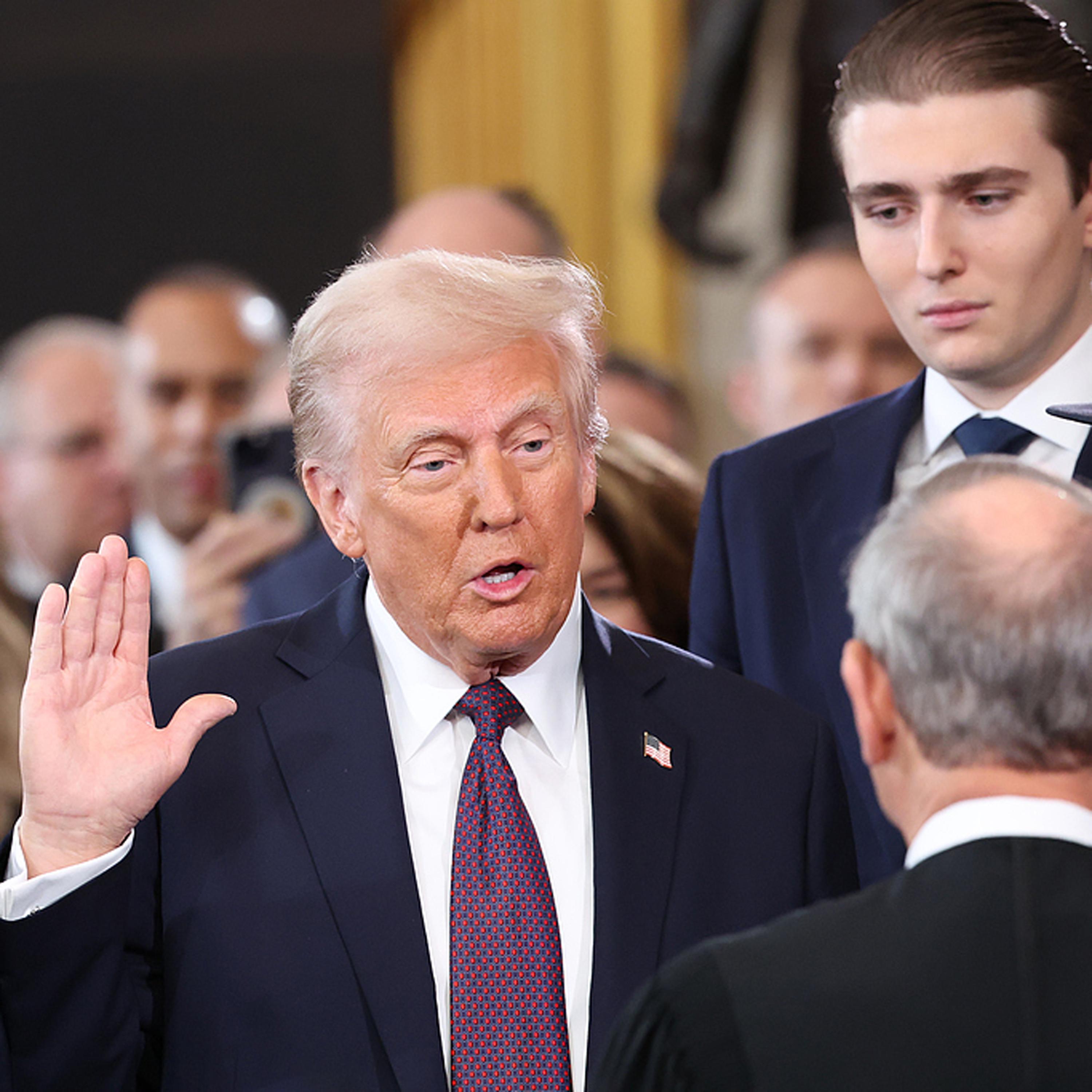Donald Trump promises to restore faith upon inauguration as U.S. president