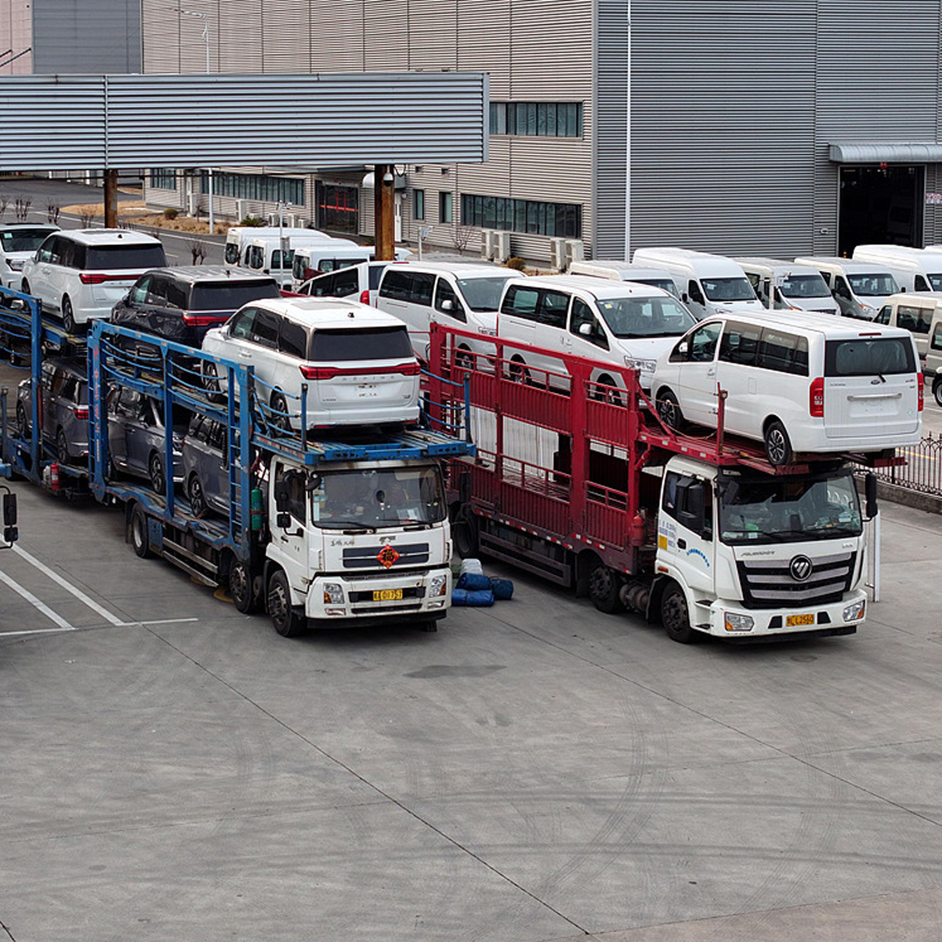 China's auto output, sales see solid increases in January