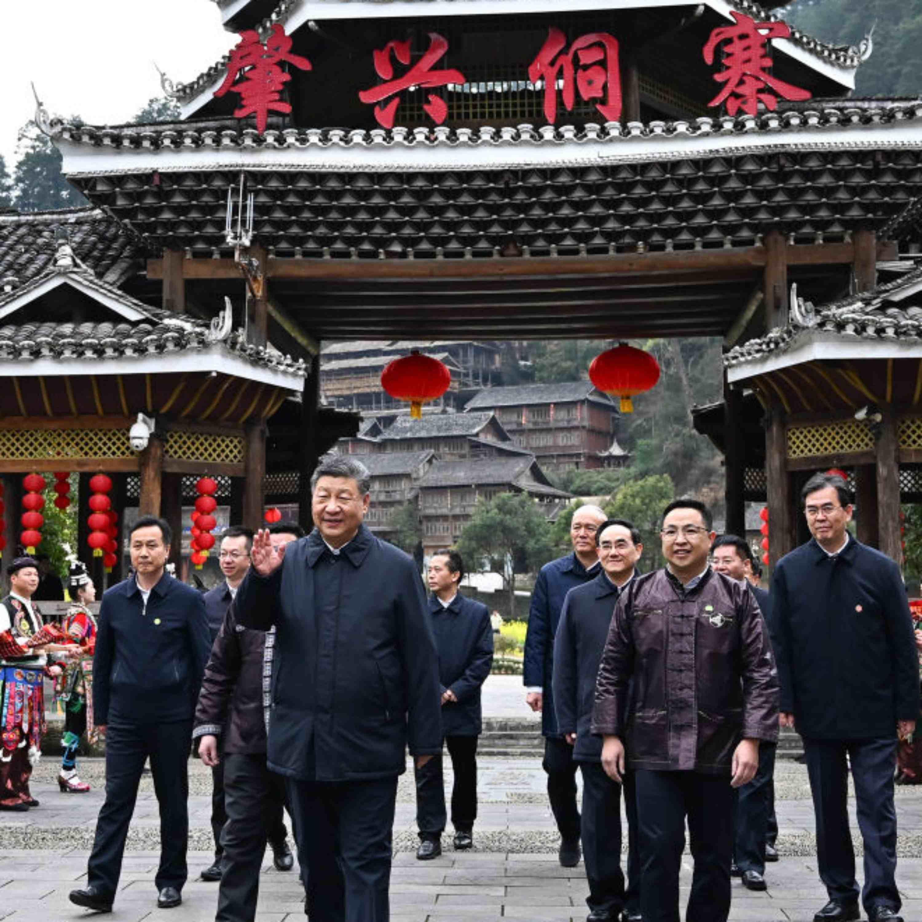 Chinese president inspects autonomous prefecture in SW China