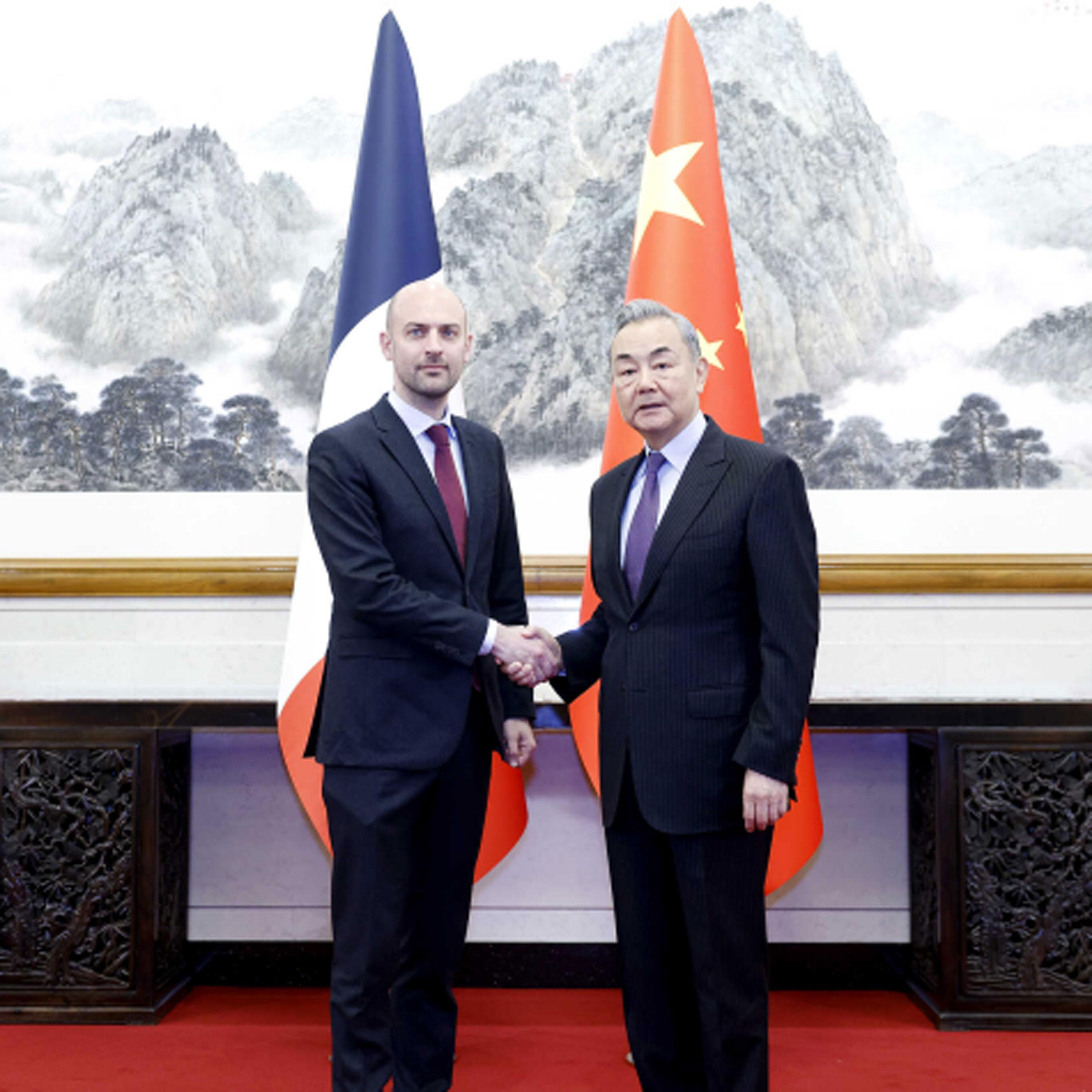 Chinese FM calls on China, France to strengthen strategic coordination