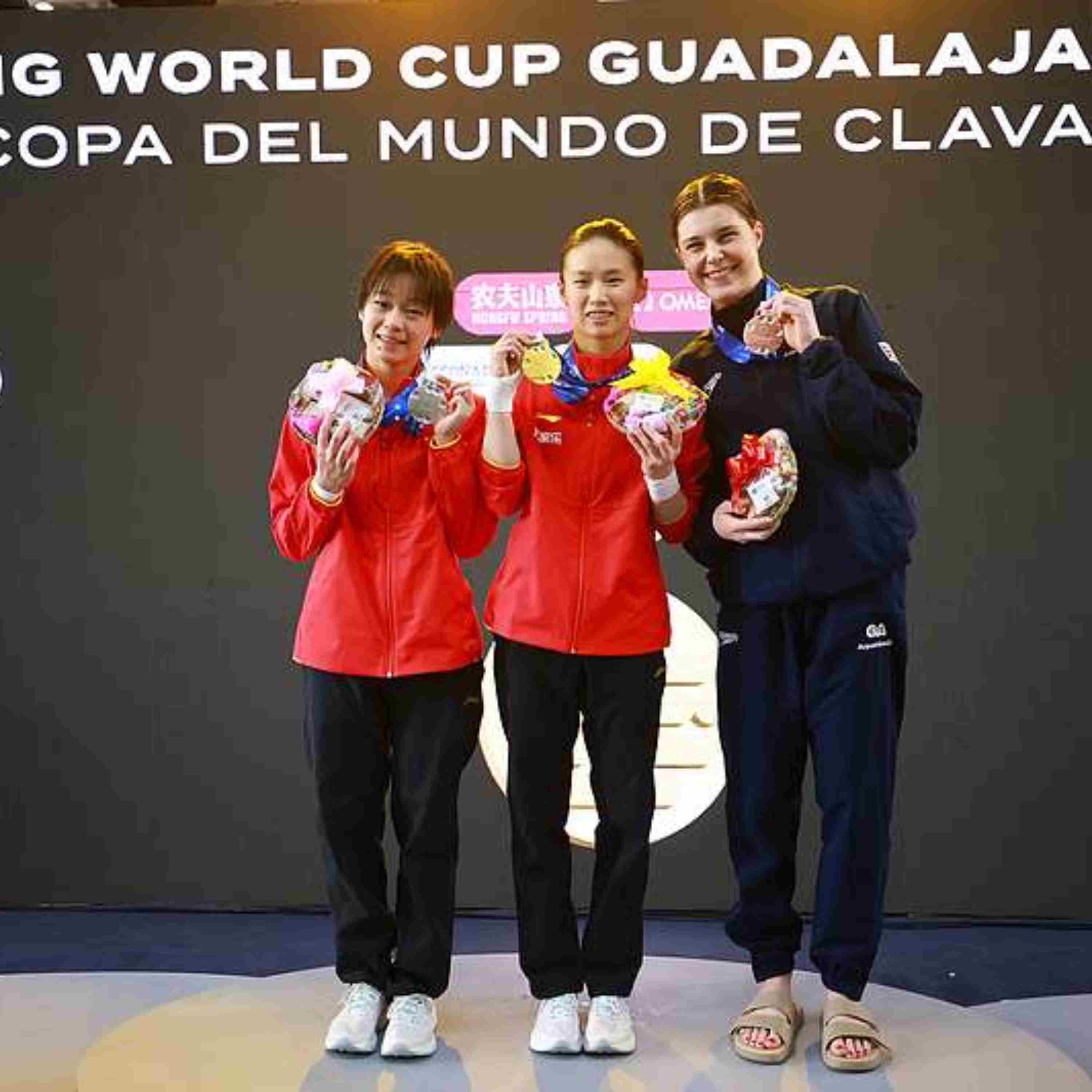 Chen Yuxi wins women 10m platform gold at Diving World Cup