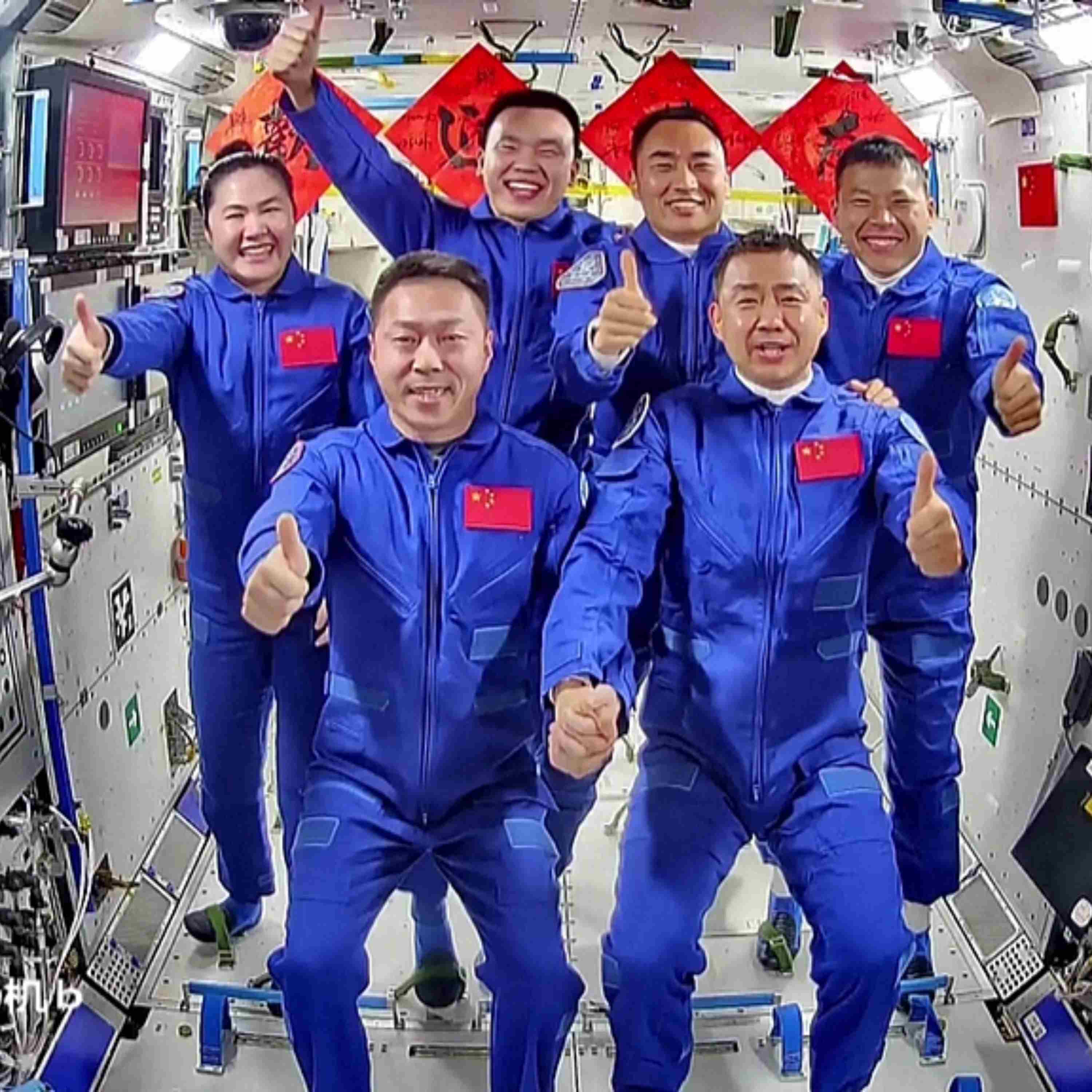 Shenzhou-20 astronauts enter space station