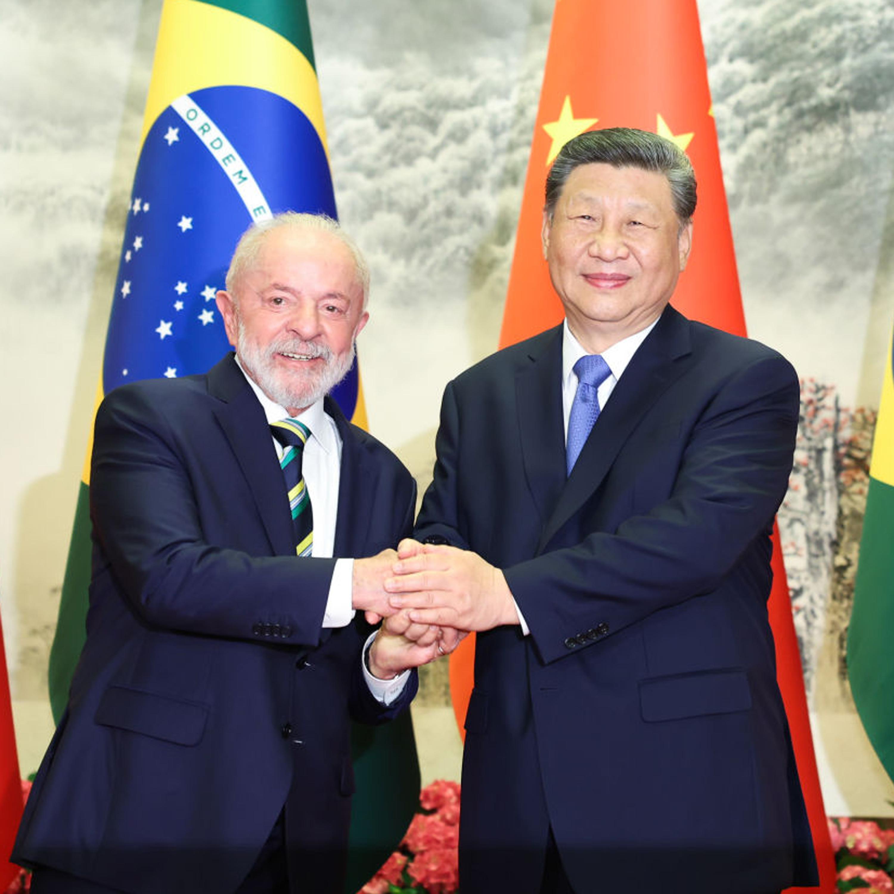 Xi holds talks with Brazilian president