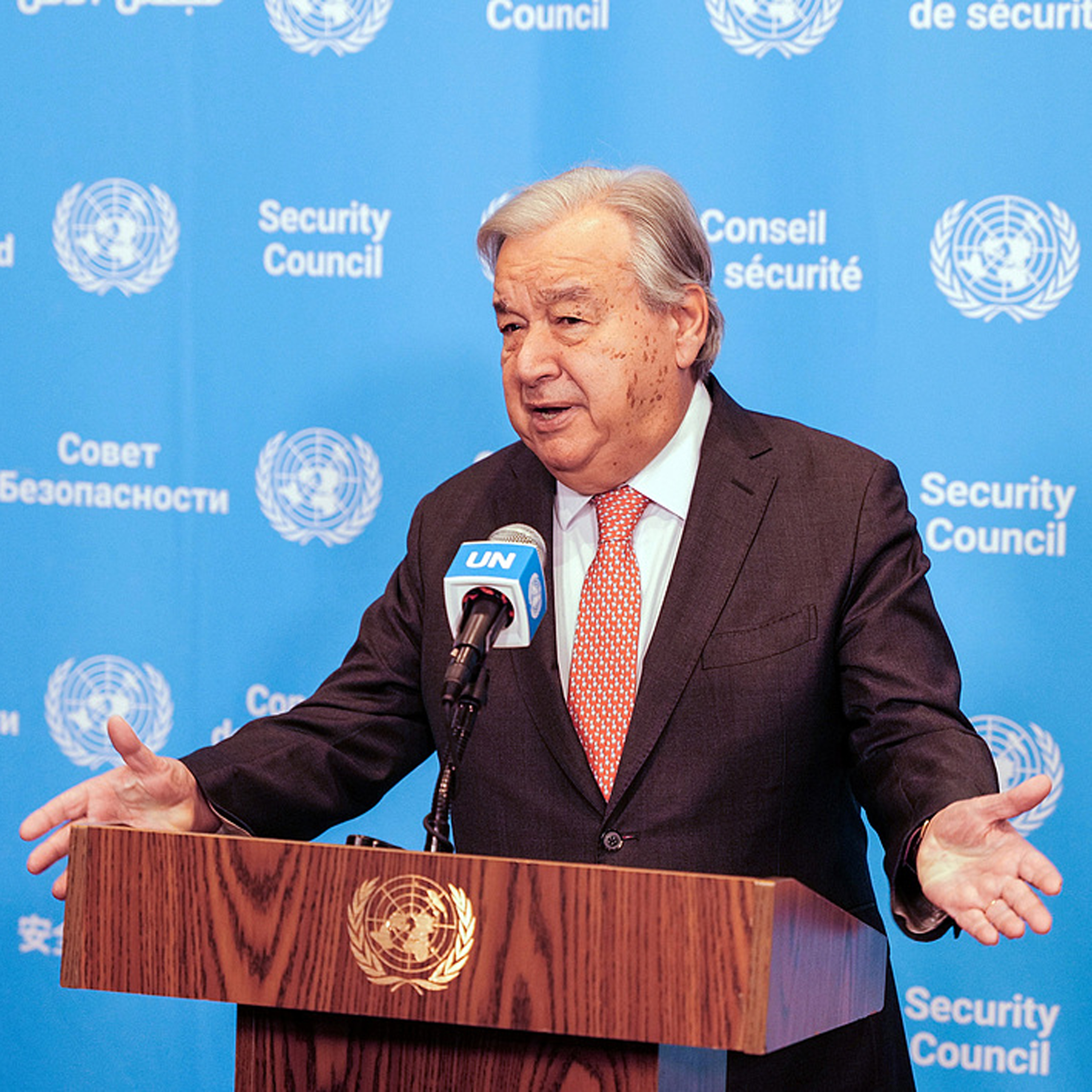 UN ready to scale up humanitarian relief to Gazans: Guterres