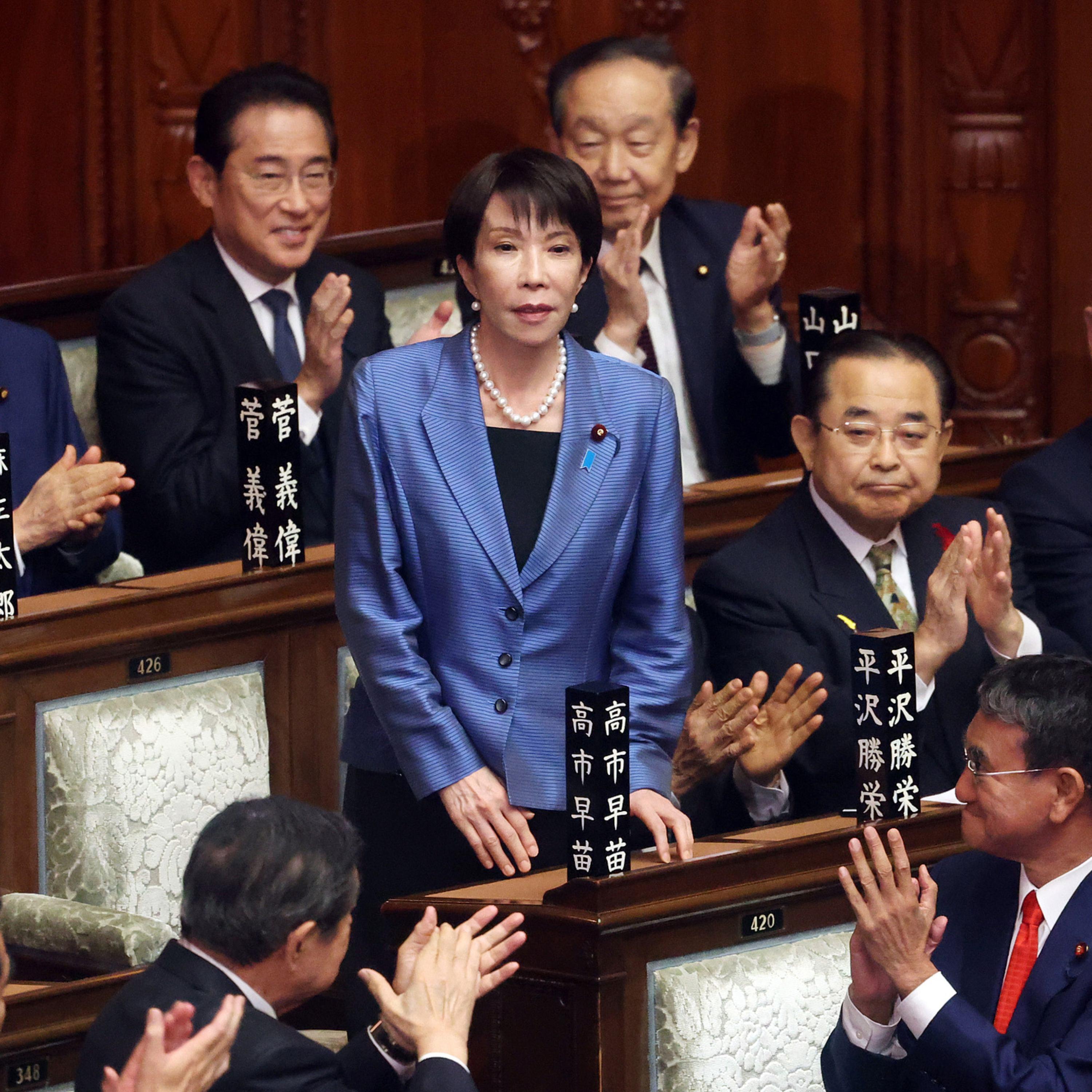 Sanae Takaichi becomes first female PM in Japan