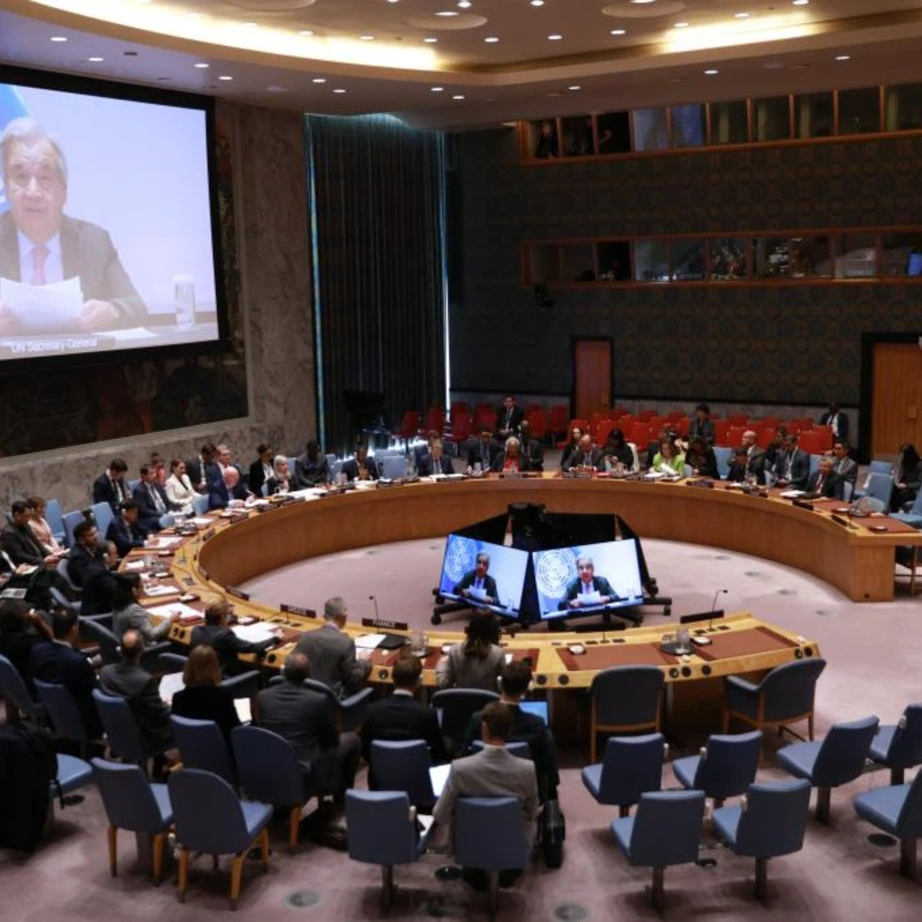 UN chief asks Security Council to spend resources in peace instead of war