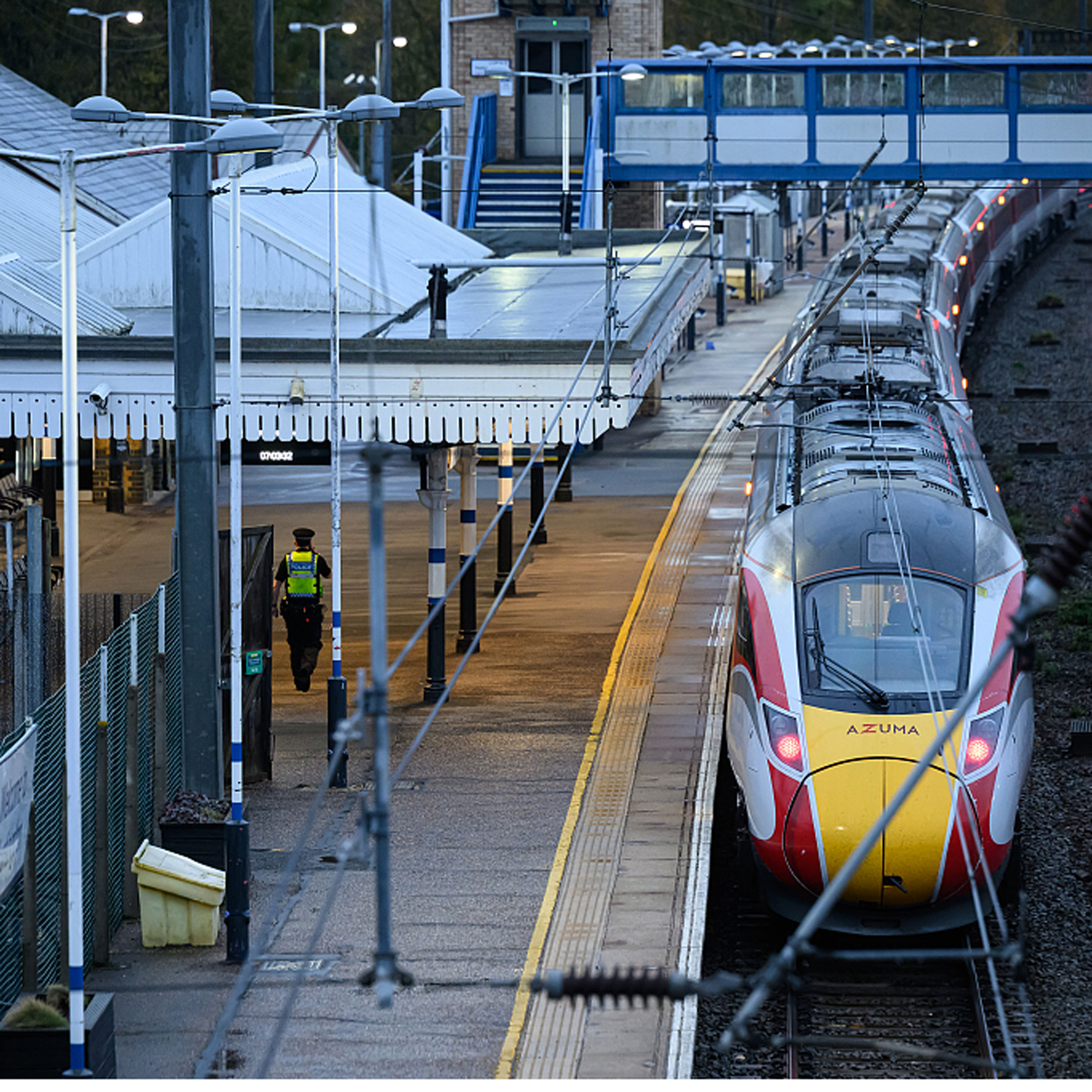 British police name 32-year-old as sole suspect in train stabbing attack