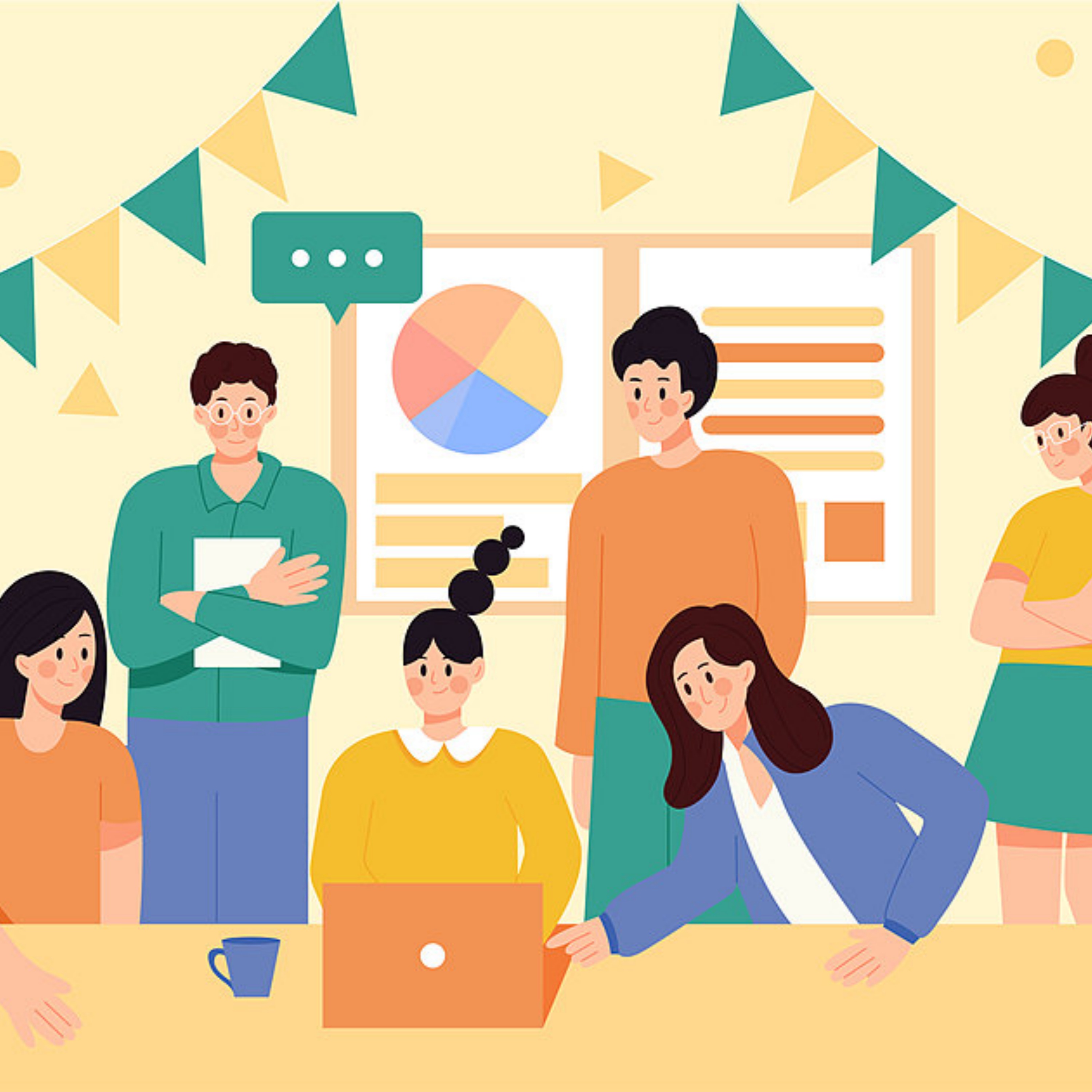 Cubicle mate soulmates