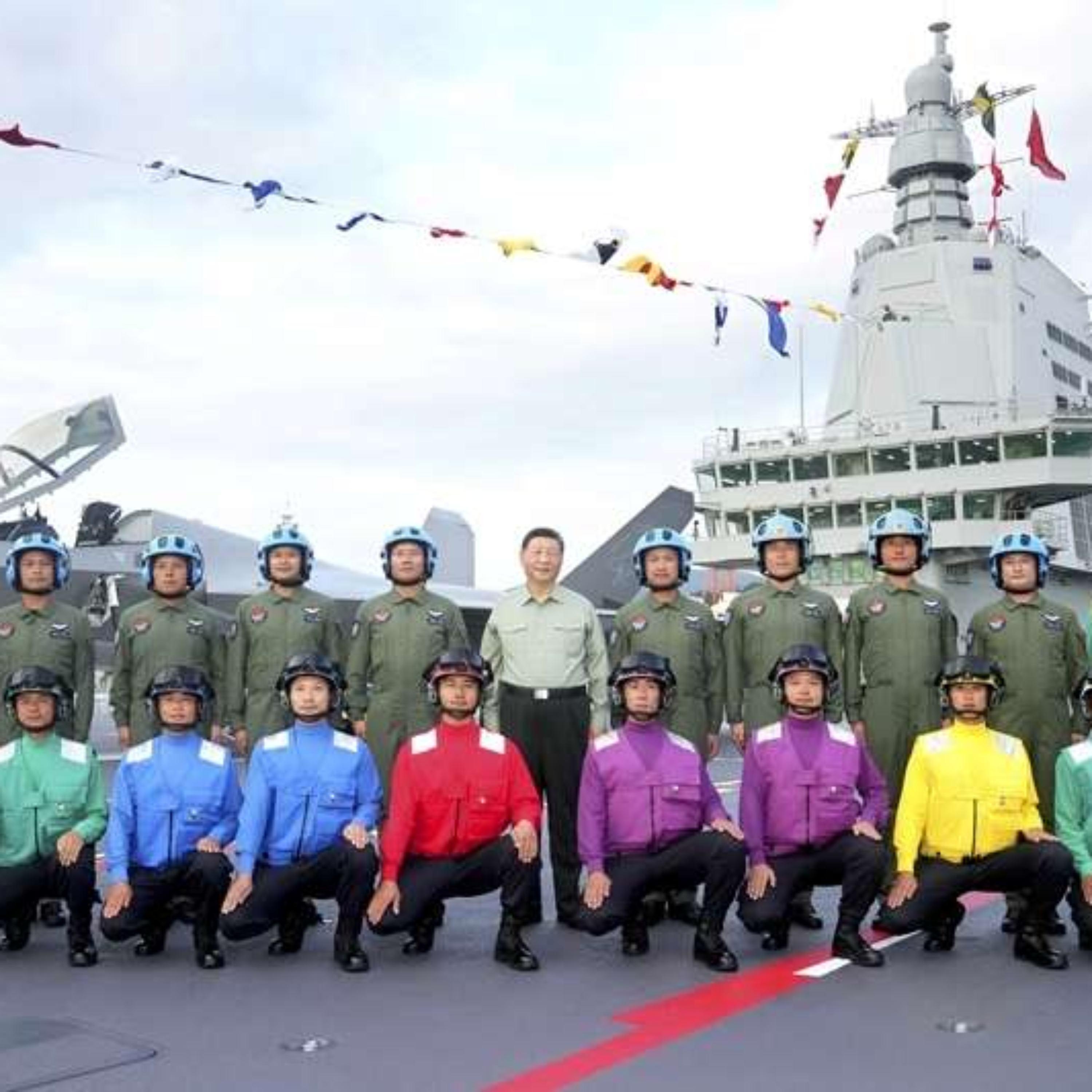 Fujian aircraft carrier enters active service