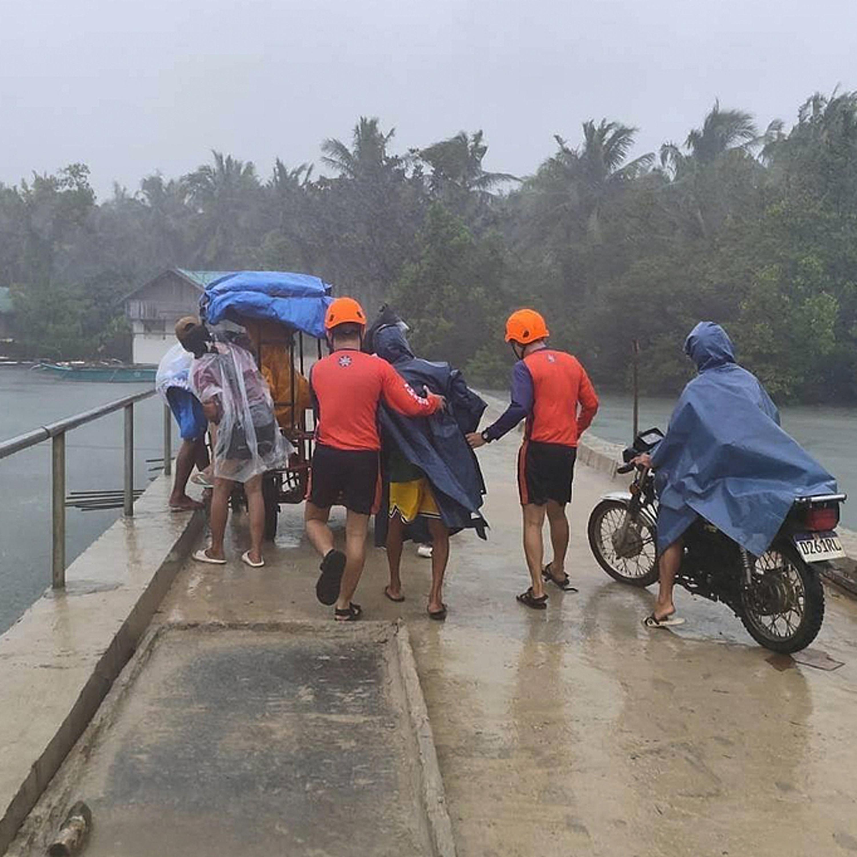 Philippines relocates residents as Typhoon Fung-wong approaches