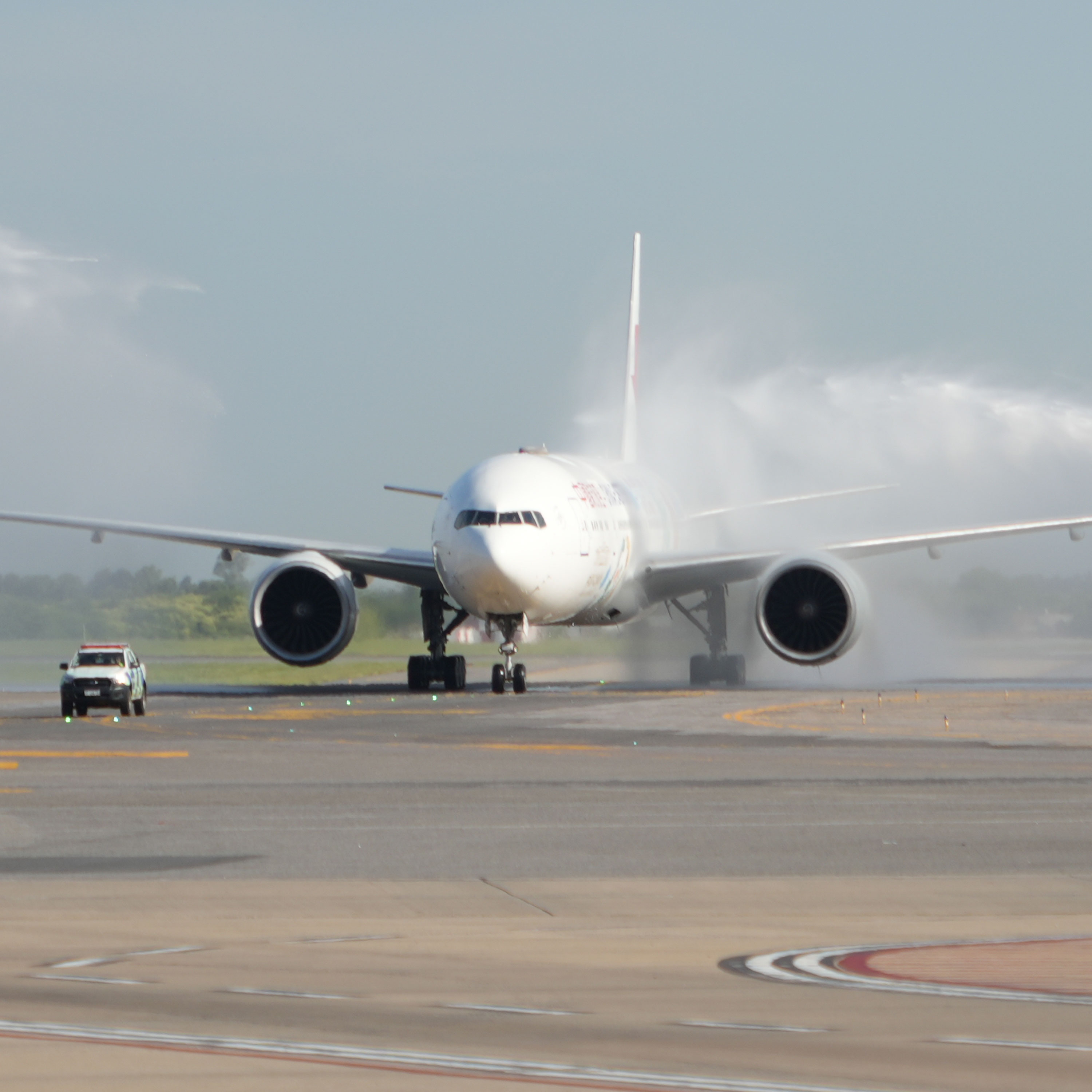 First flight on world's longest single-flight route lands in Buenos Aires