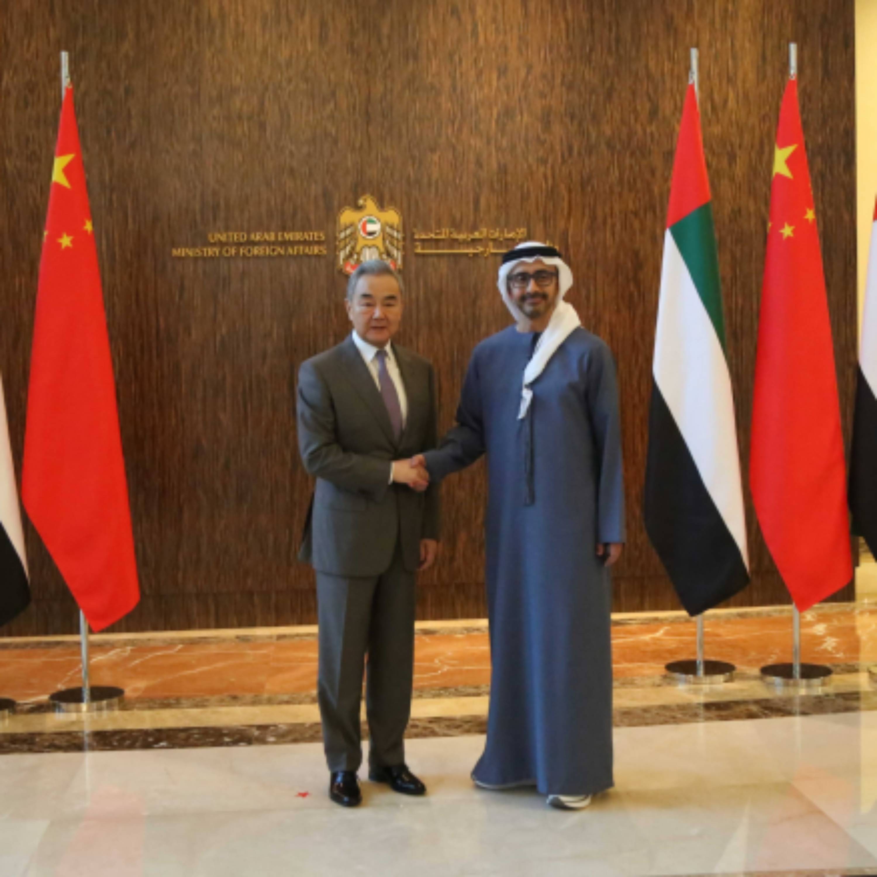 Wang Yi calls for further promoting China-UAE partnership