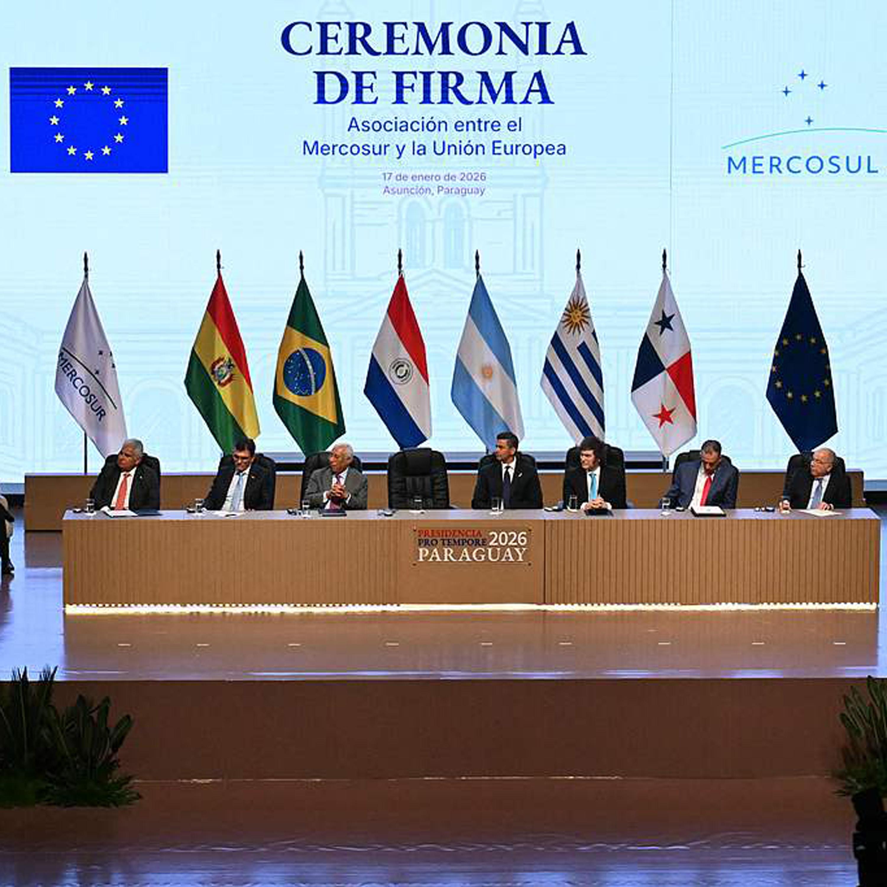 Mercosur, EU sign free trade agreement in Asuncion