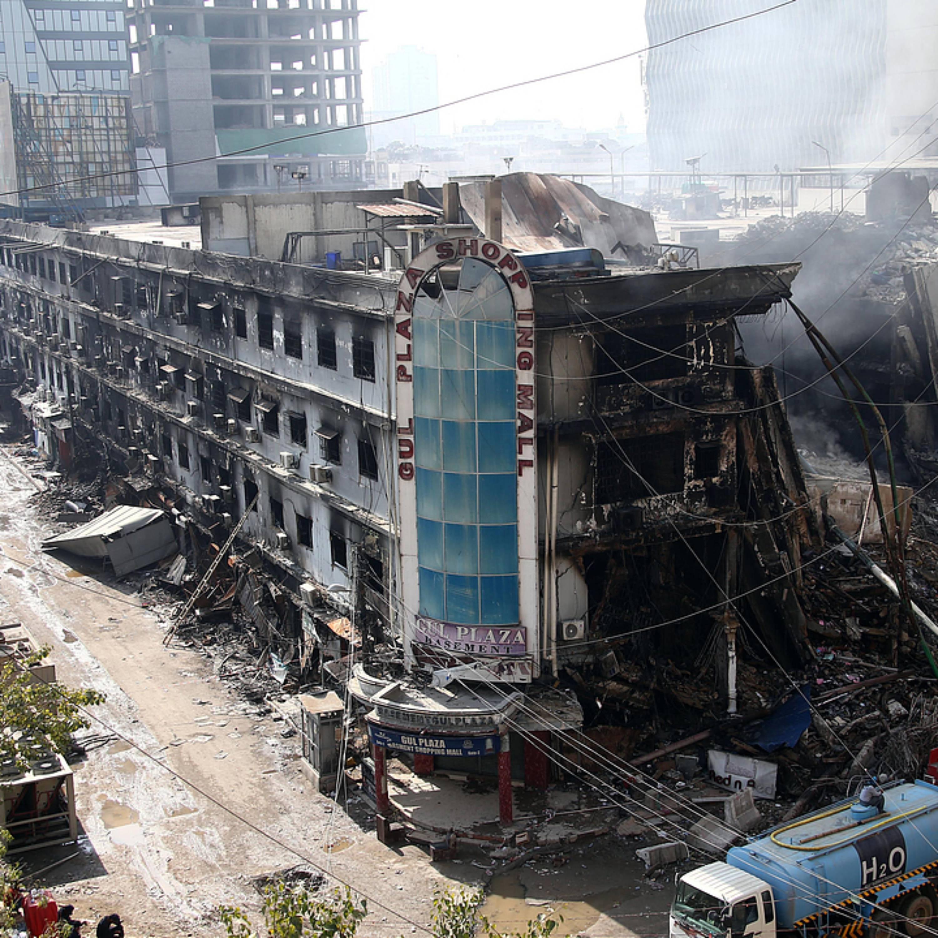 Death toll from shopping mall fire in Pakistan's Karachi rises to 60