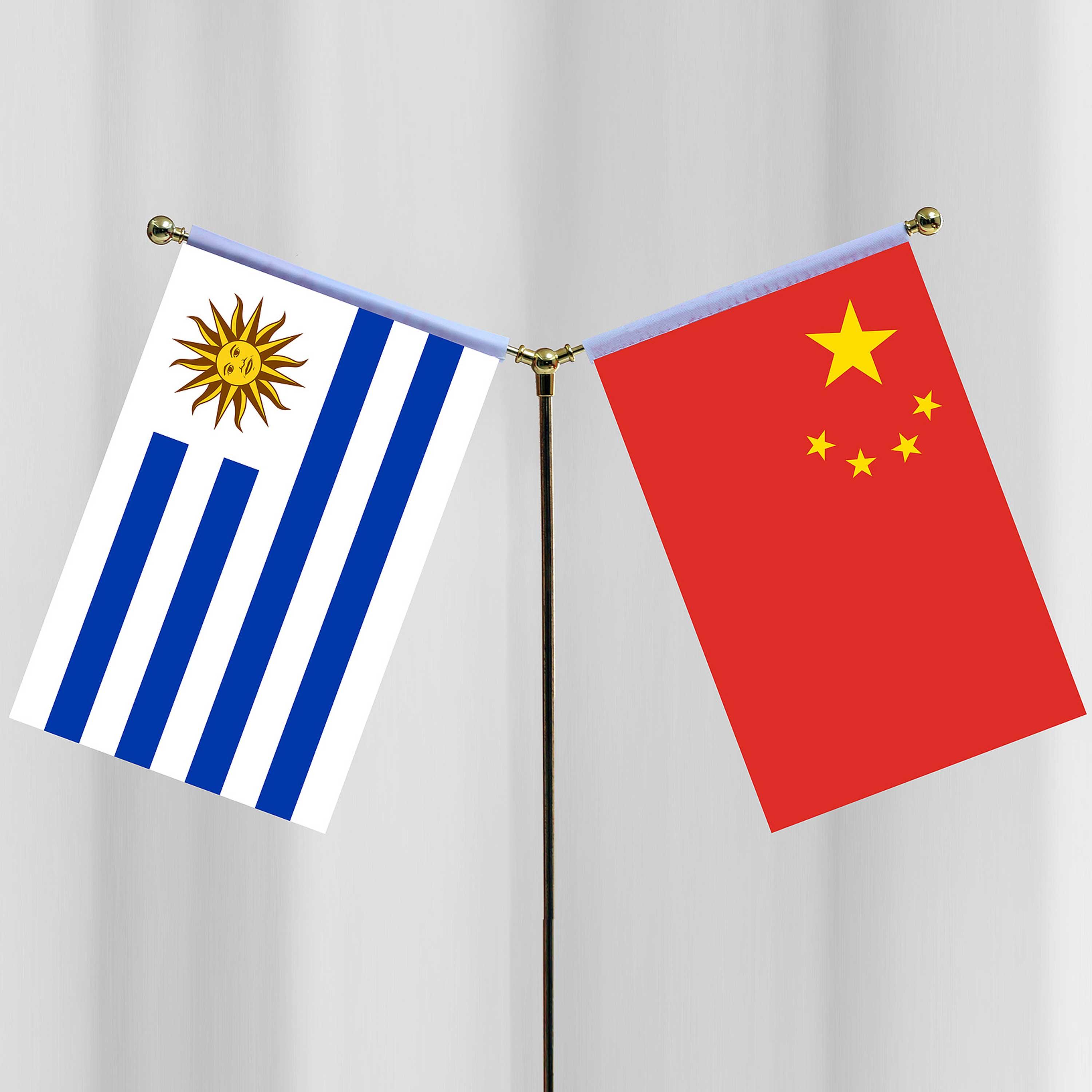 Xi holds talks with Uruguayan president