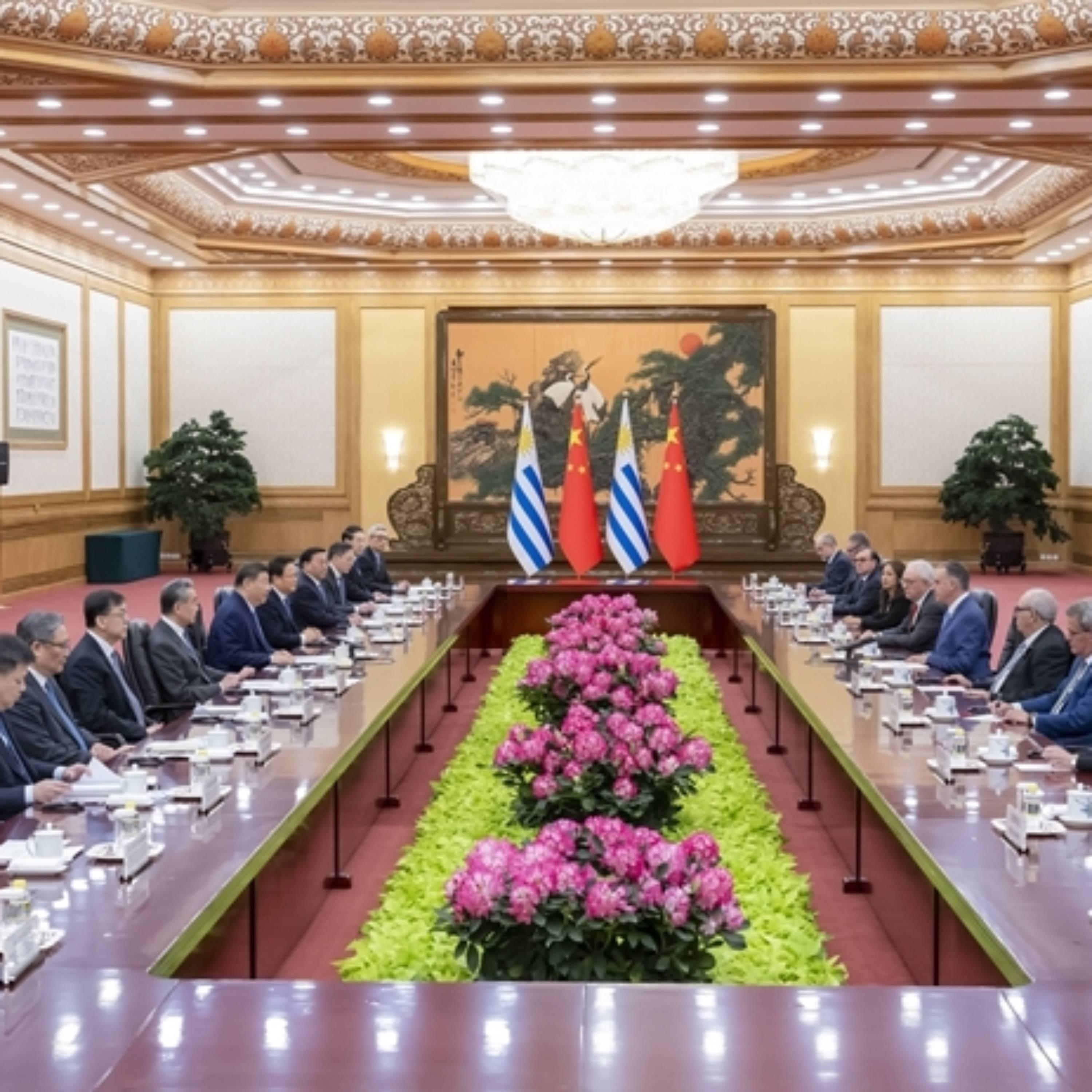 President Xi calls for deeper China–Uruguay ties, strengthened cooperation across sectors