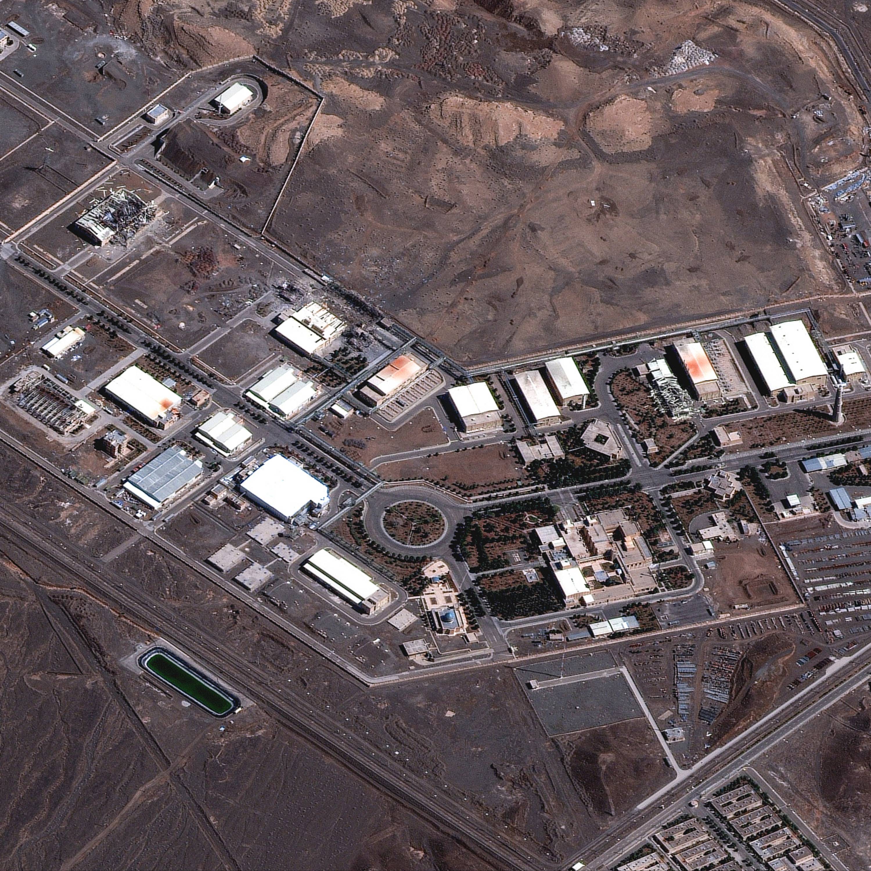 U.S., Israel attack Natanz as Iran fires missiles at U.S.-British base in Indian Ocean