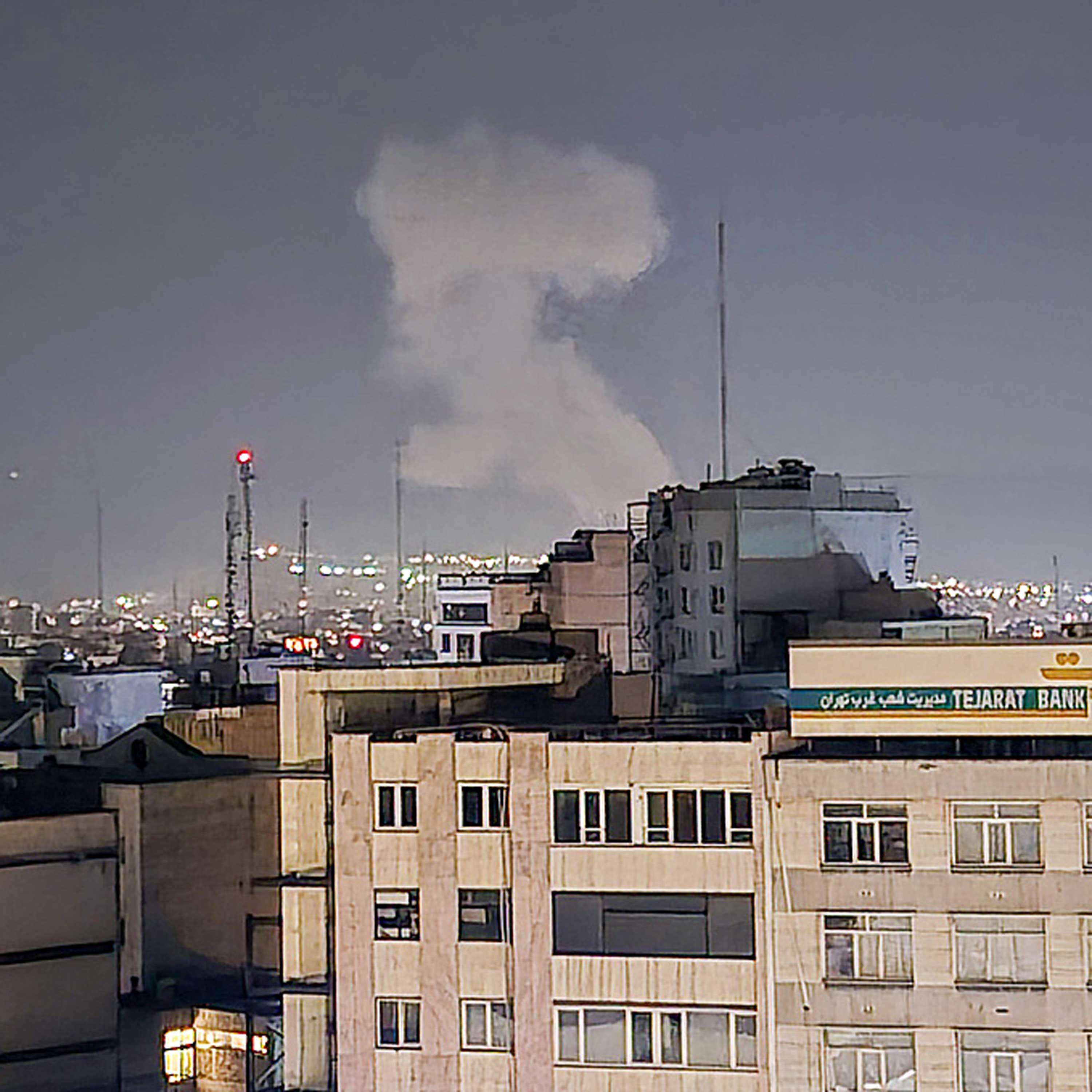 Israeli military launches wide-scale strikes on infrastructure in Tehran