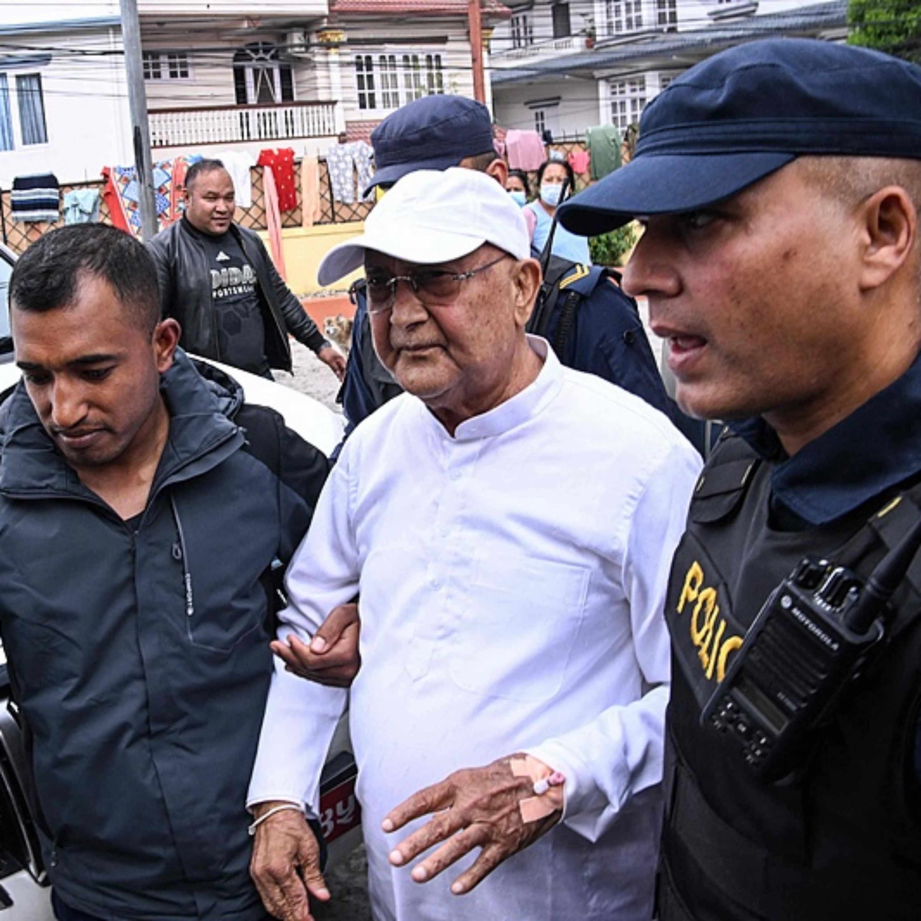 Nepal's ex-PM KP Sharma Oli, home minister arrested