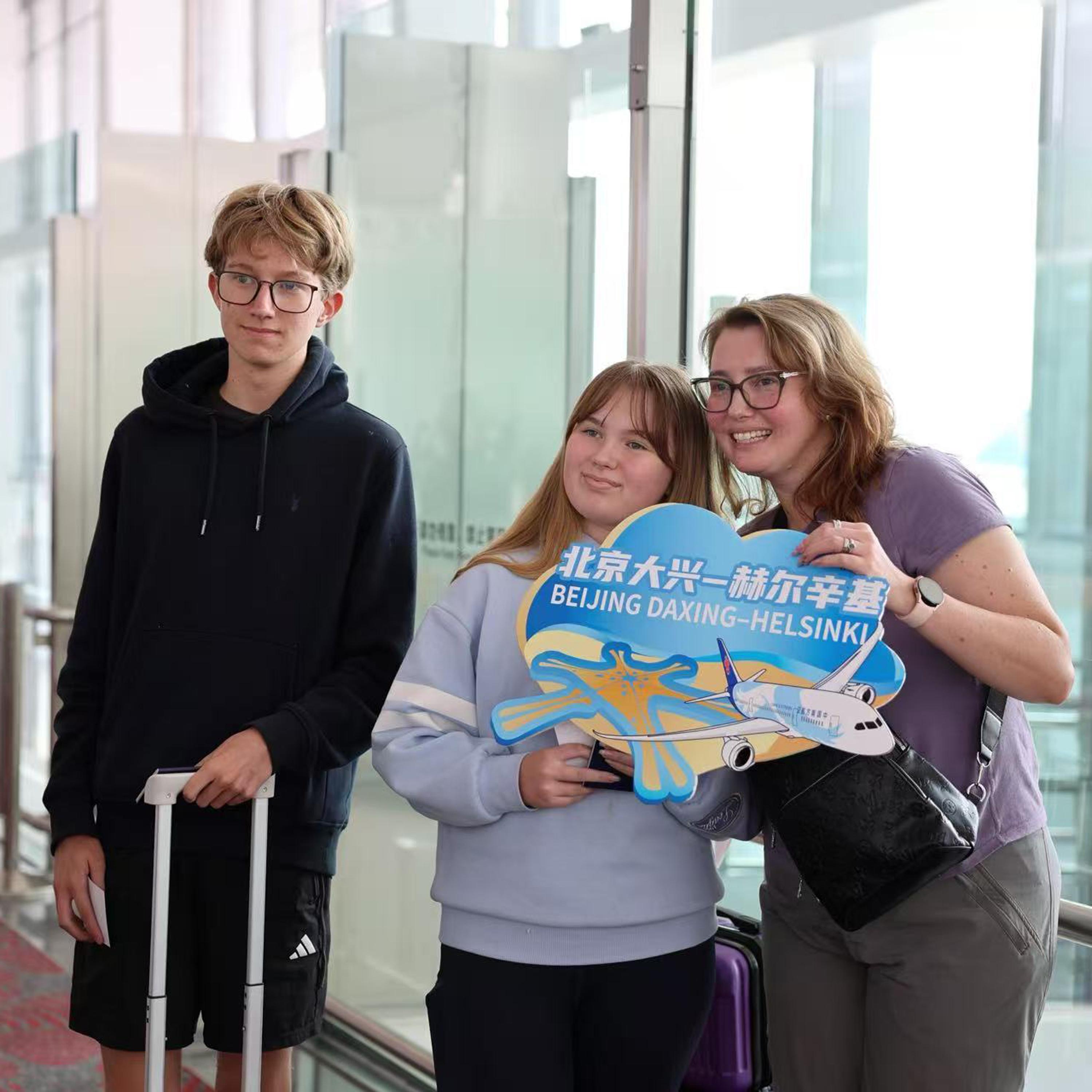 China launches direct flight route linking Beijing and Helsinki