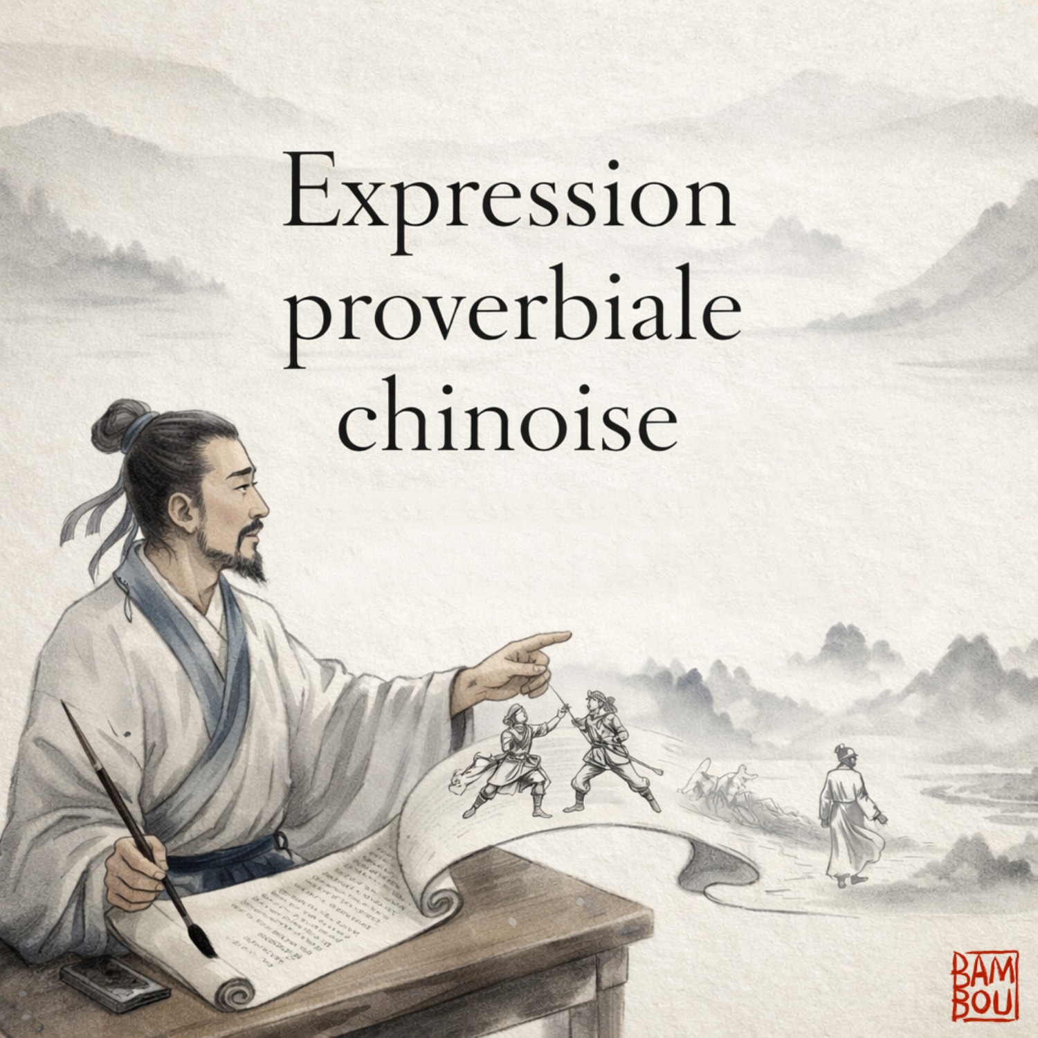 Expression proverbiale chinoise