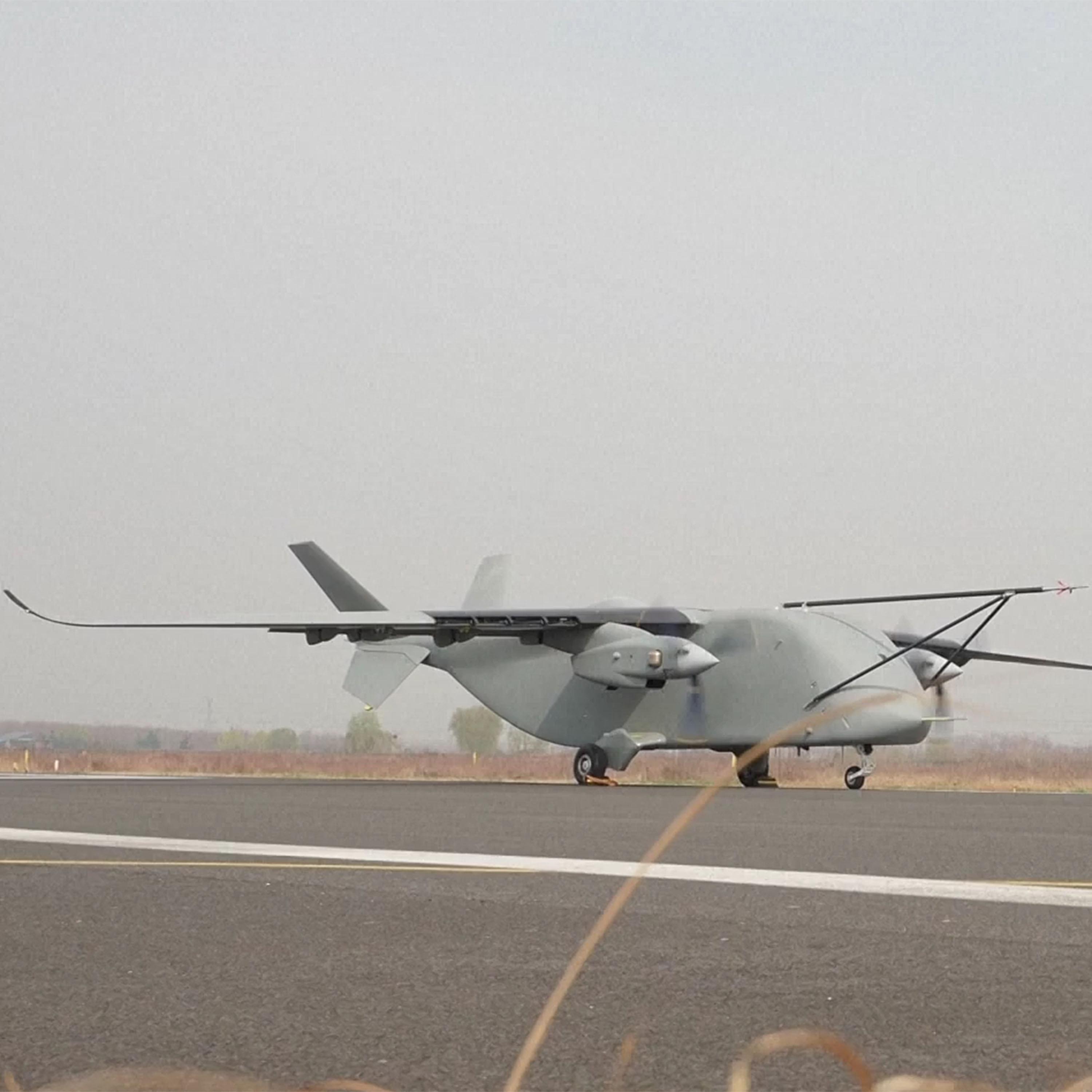 China's 7-tonne cargo drone completes maiden flight