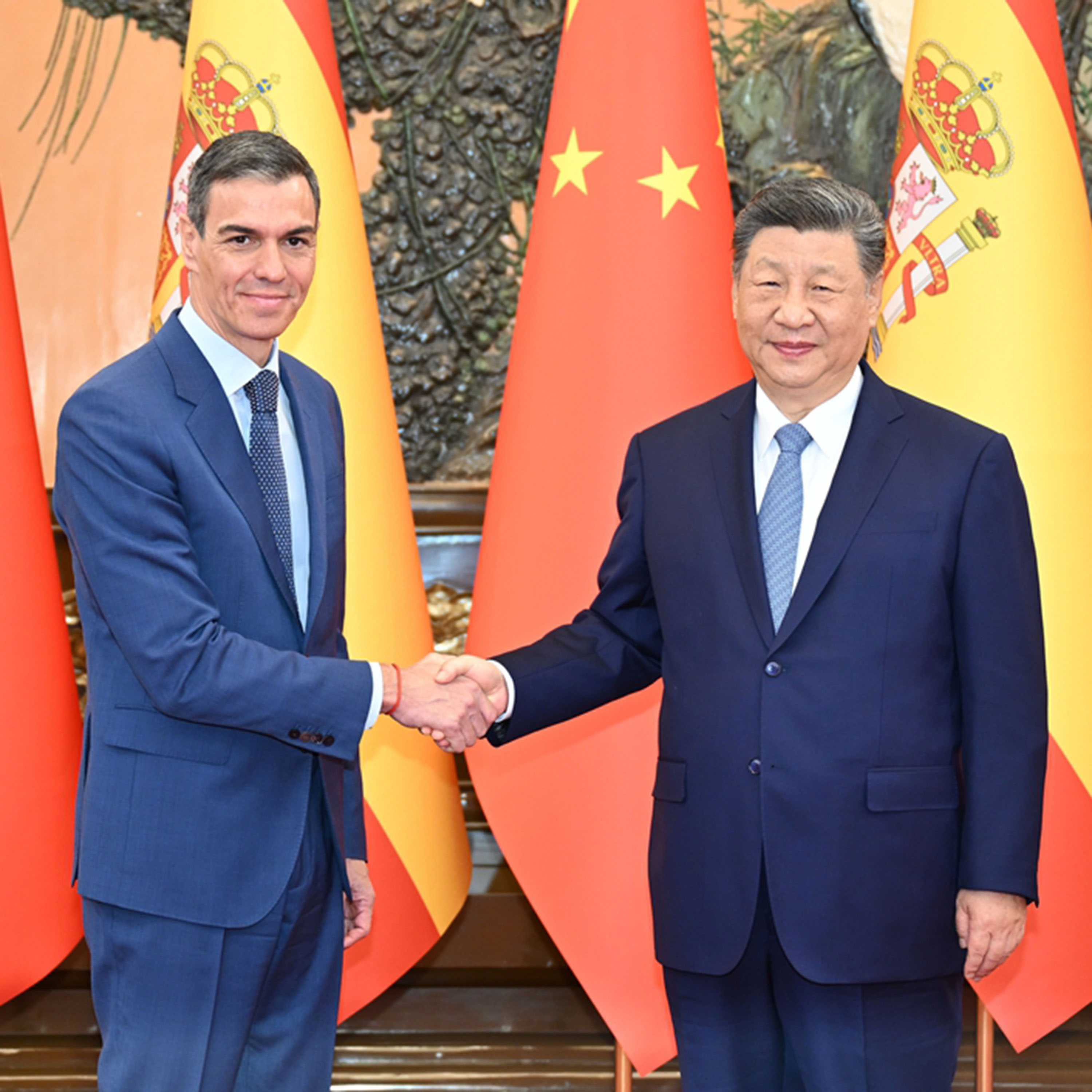 Chinese president meets Spanish prime minister in Beijing episode artwork