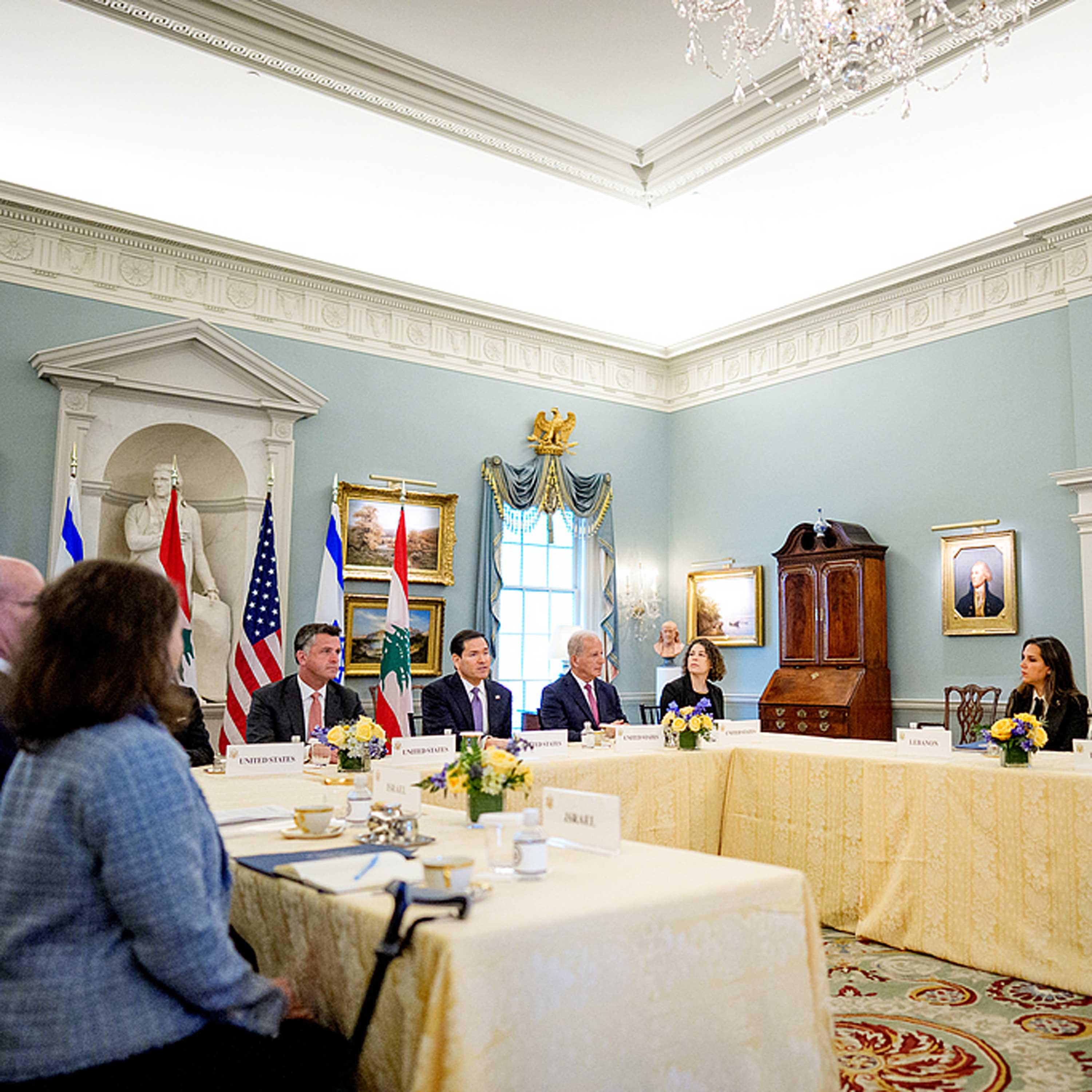 Israel and Lebanon differ on peace terms, agree to direct talks