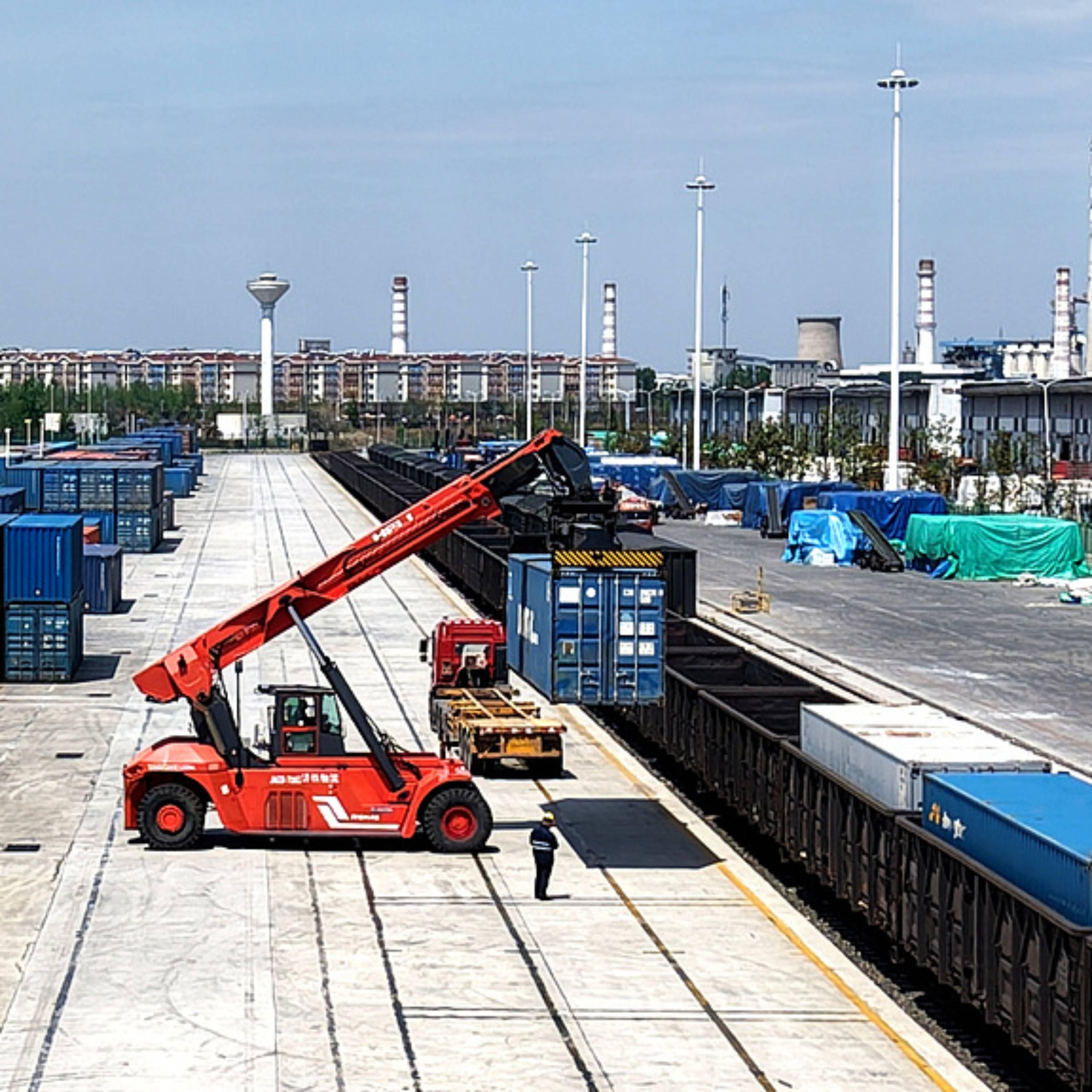 China-Europe freight train services support supply chains amid global strains