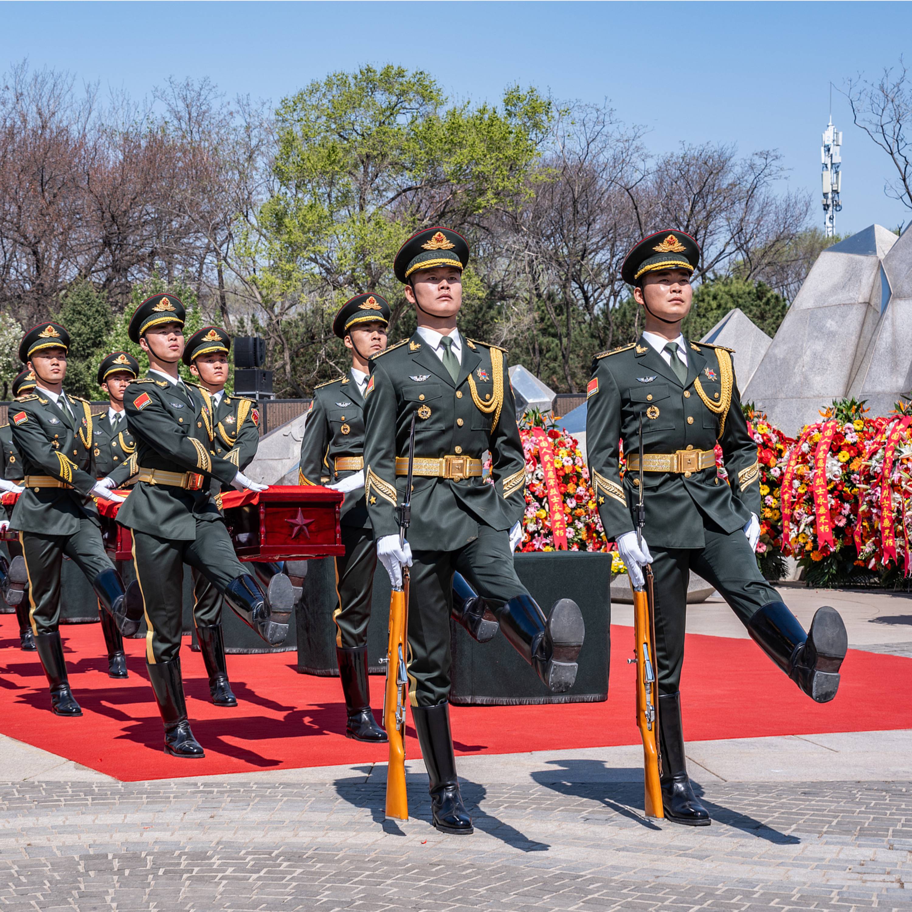 Remains of 12 Chinese People's Volunteers laid to rest in Shenyang