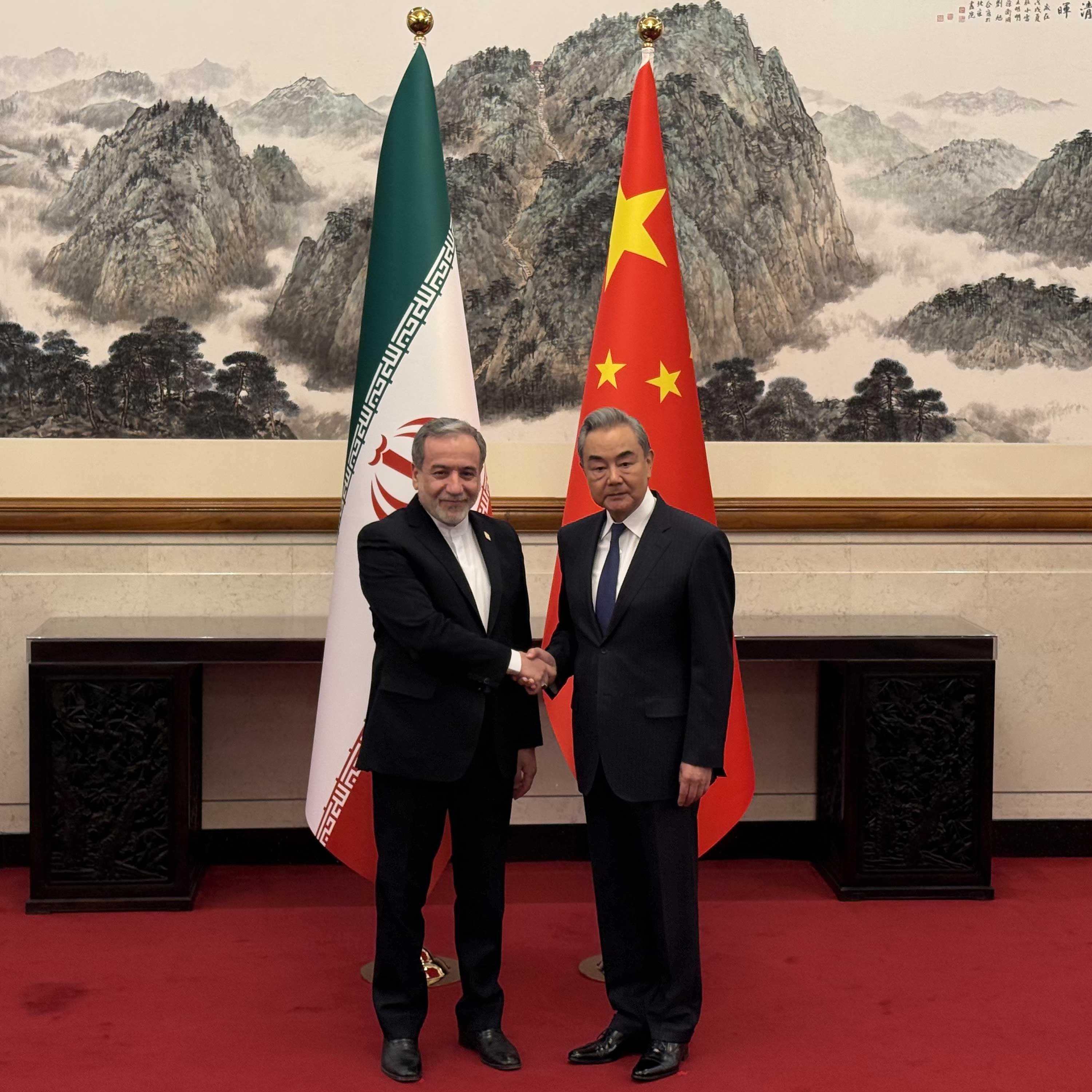Chinese and Iranian foreign ministers hold talks in Beijing