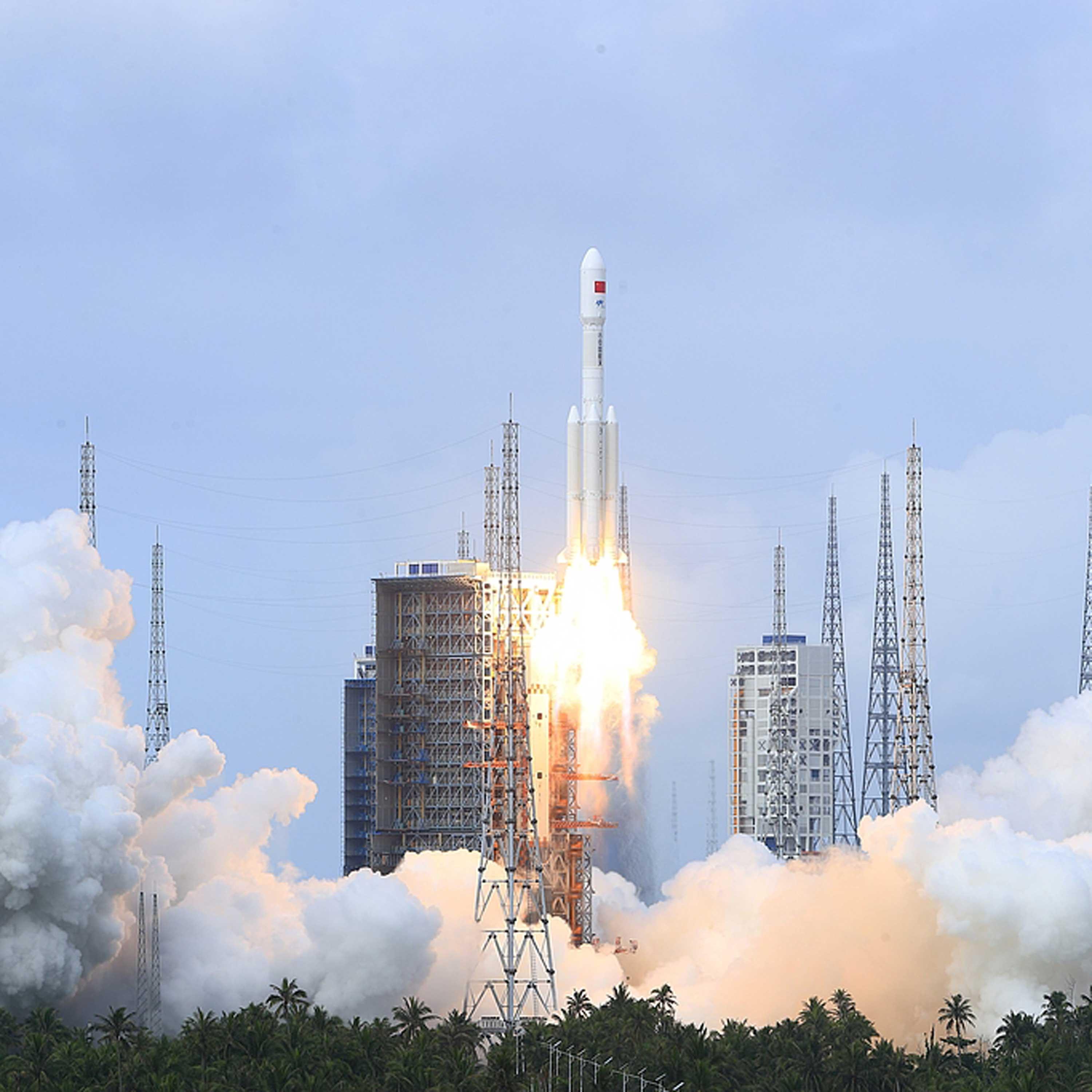 China launches Tianzhou-10 cargo mission from Wenchang