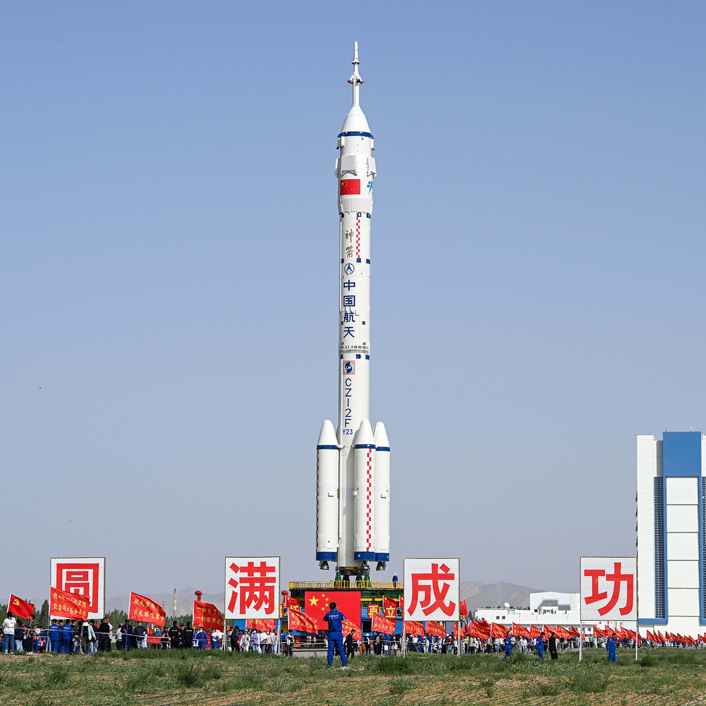 China to launch Shenzhou-23 spaceship on May 24th, astronauts unveiled